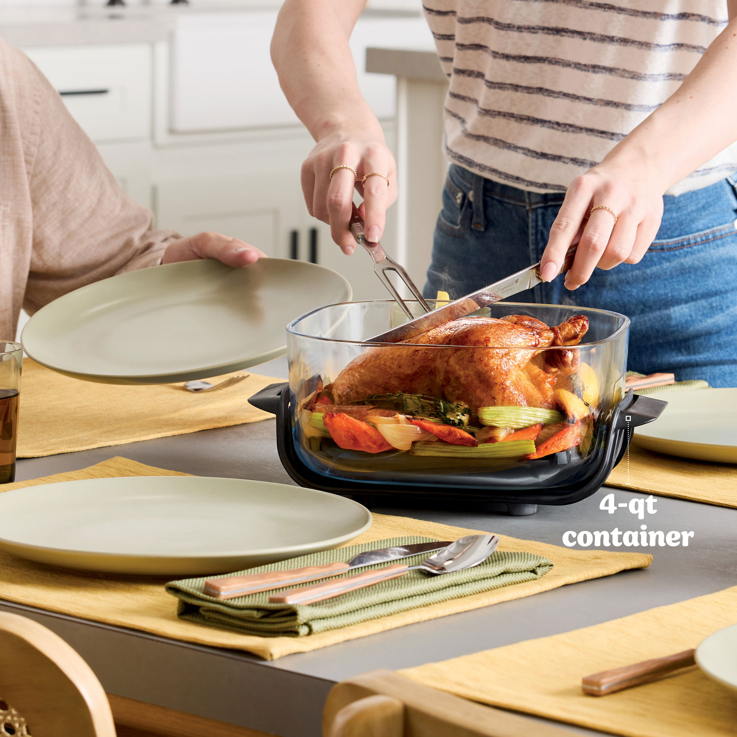 Ninja Crispi 4-in-1 Portable Glass Air Fryer Cooking System