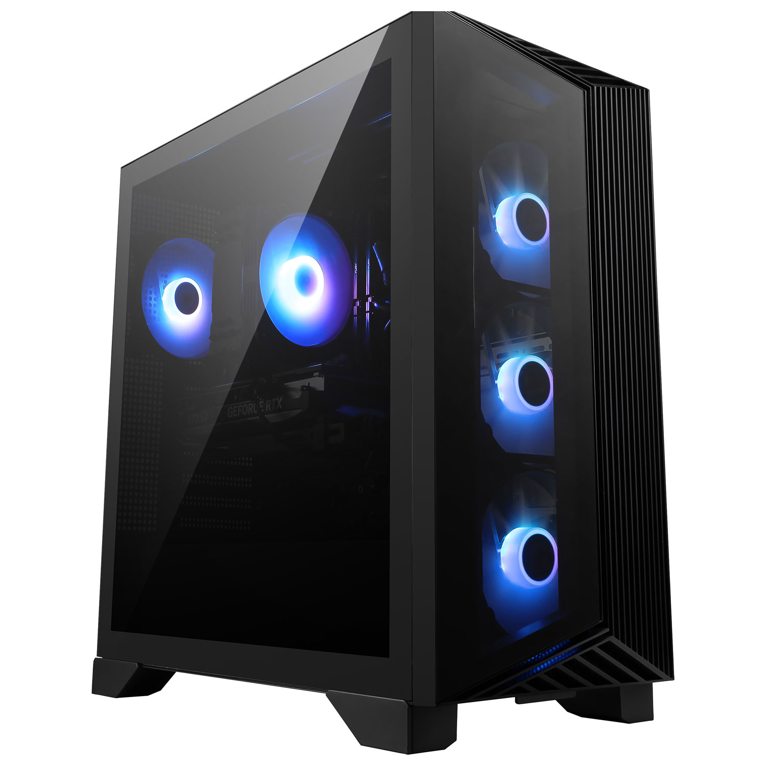 MSI Aegis R2 Gaming PC - Black (Intel Core i7-14700F/32GB RAM/2TB SSD/GeForce RTX 4060) - Only at Best Buy