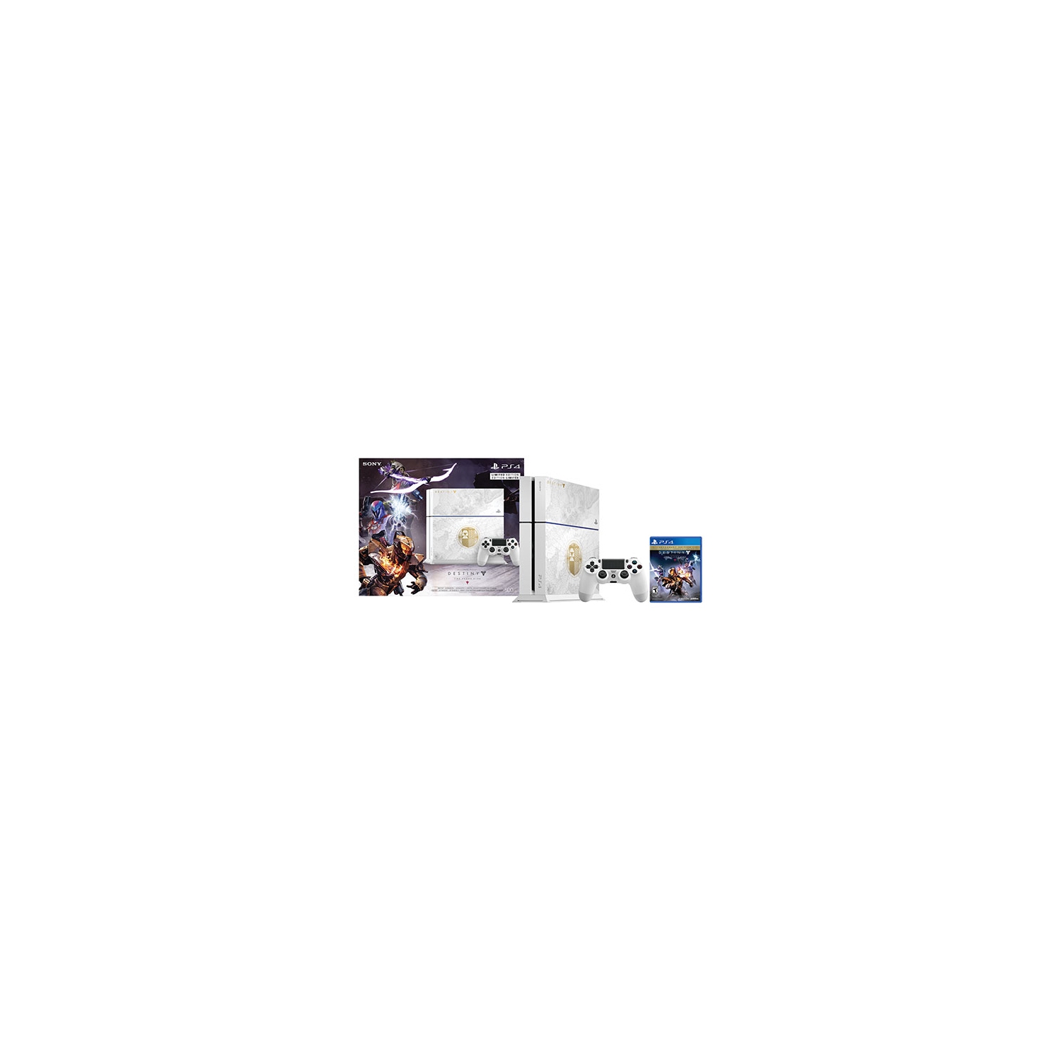 Refurbished (Good) - PlayStation 4 500GB Destiny: The Taken King Bundle