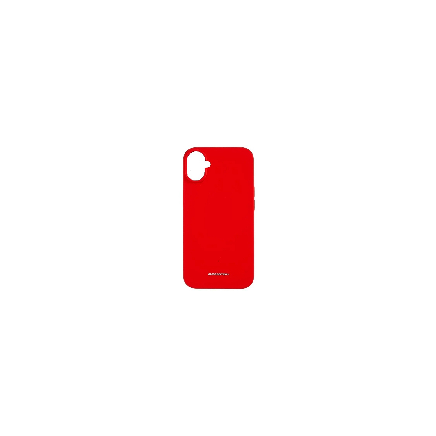 TopSave Goospery Liquid Silicone Gel Rubber Full Body Protection Cover Case For iPhone 16 Plus, Red