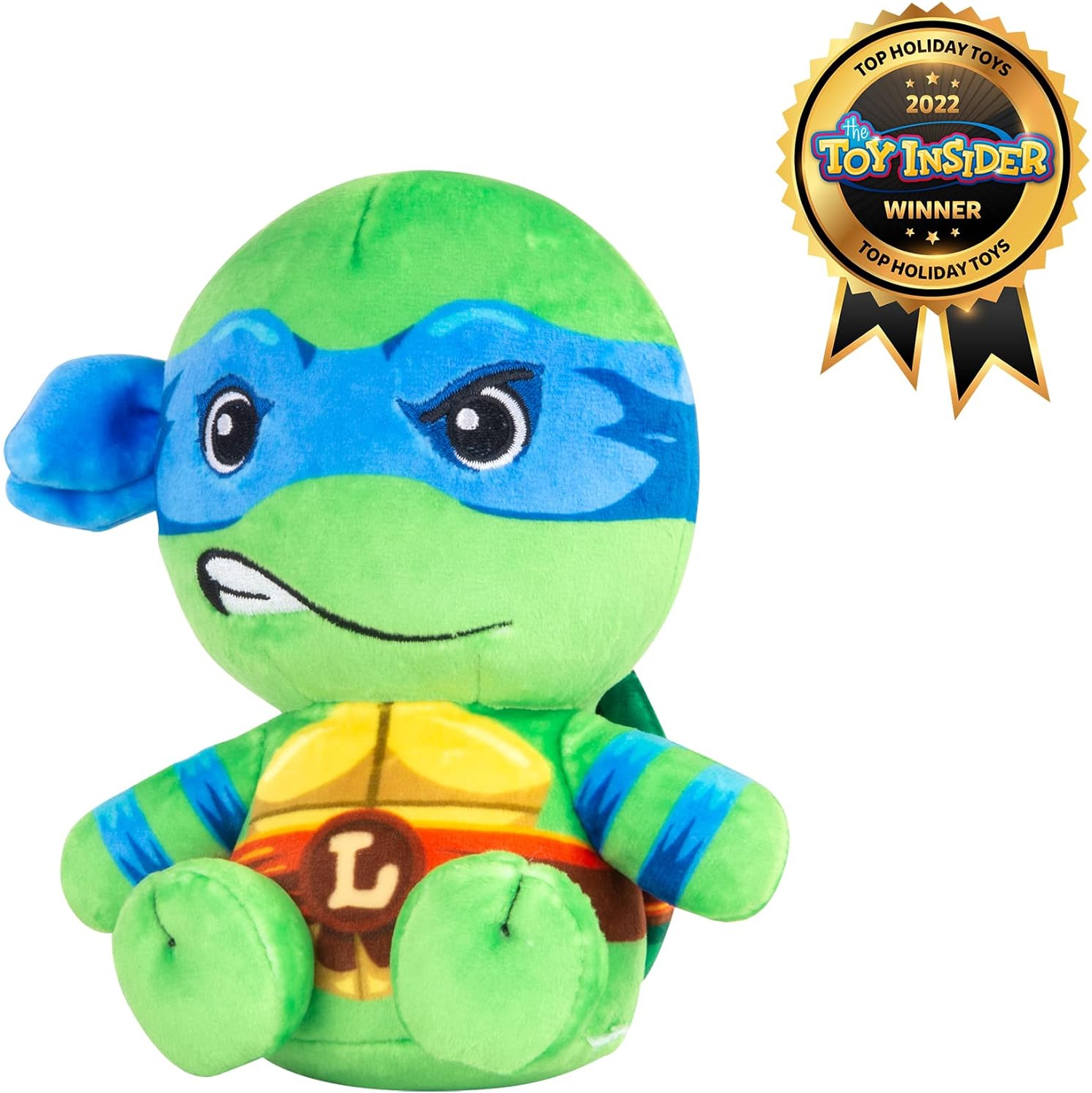 Club Mocchi Mocchi- Teenage Mutant Ninja Turtles Plush — TMNT Leonardo — Planches de tortues de collection — 6 pouces