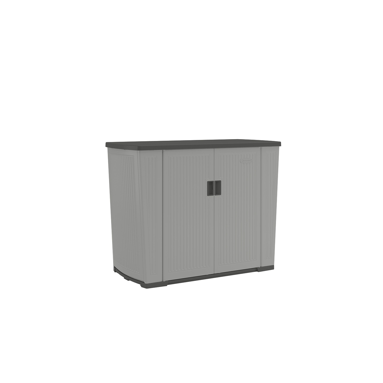 Suncast : 130 gal Unité de rangement Backyard Oasis - Gris tourterelle