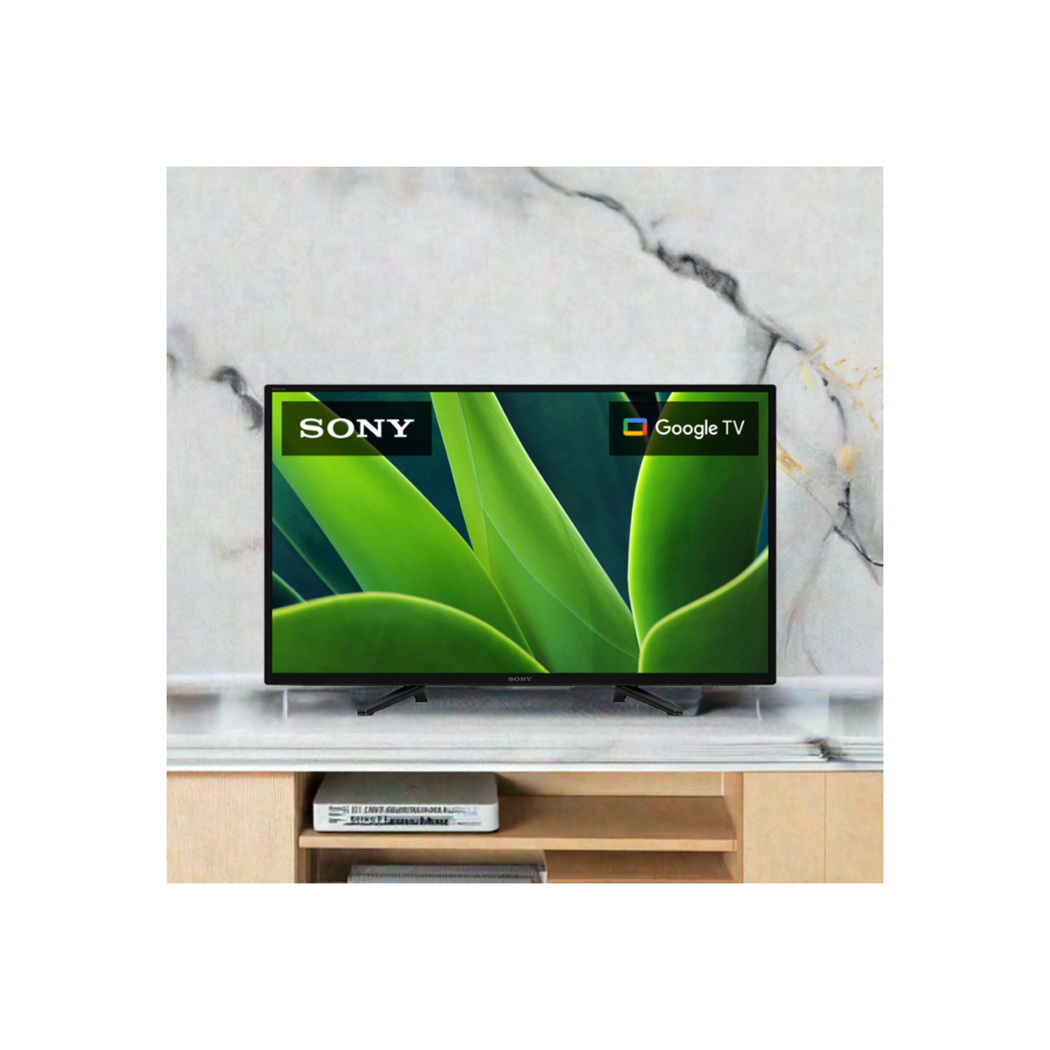 Refurbished (Good) - Sony KD32W830K 32" 720p HD HDR LED Smart Google TV