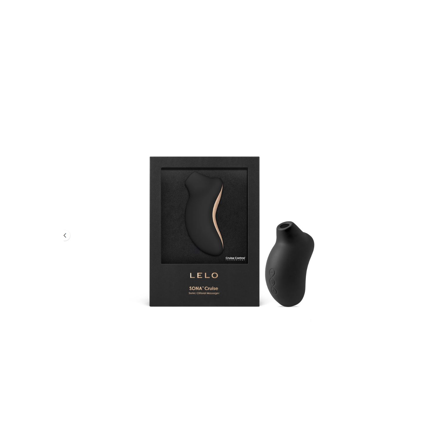 Lelo Sona Cruise Sonic Clitoral Massager - Black
