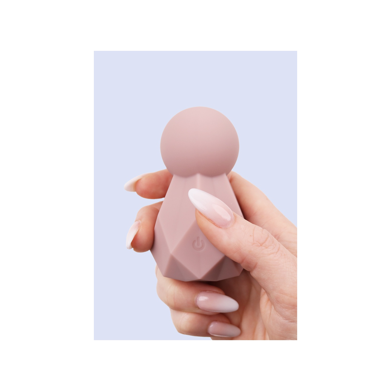 Vibrateur compact de luxe d'Amour - Rose naturel parfait