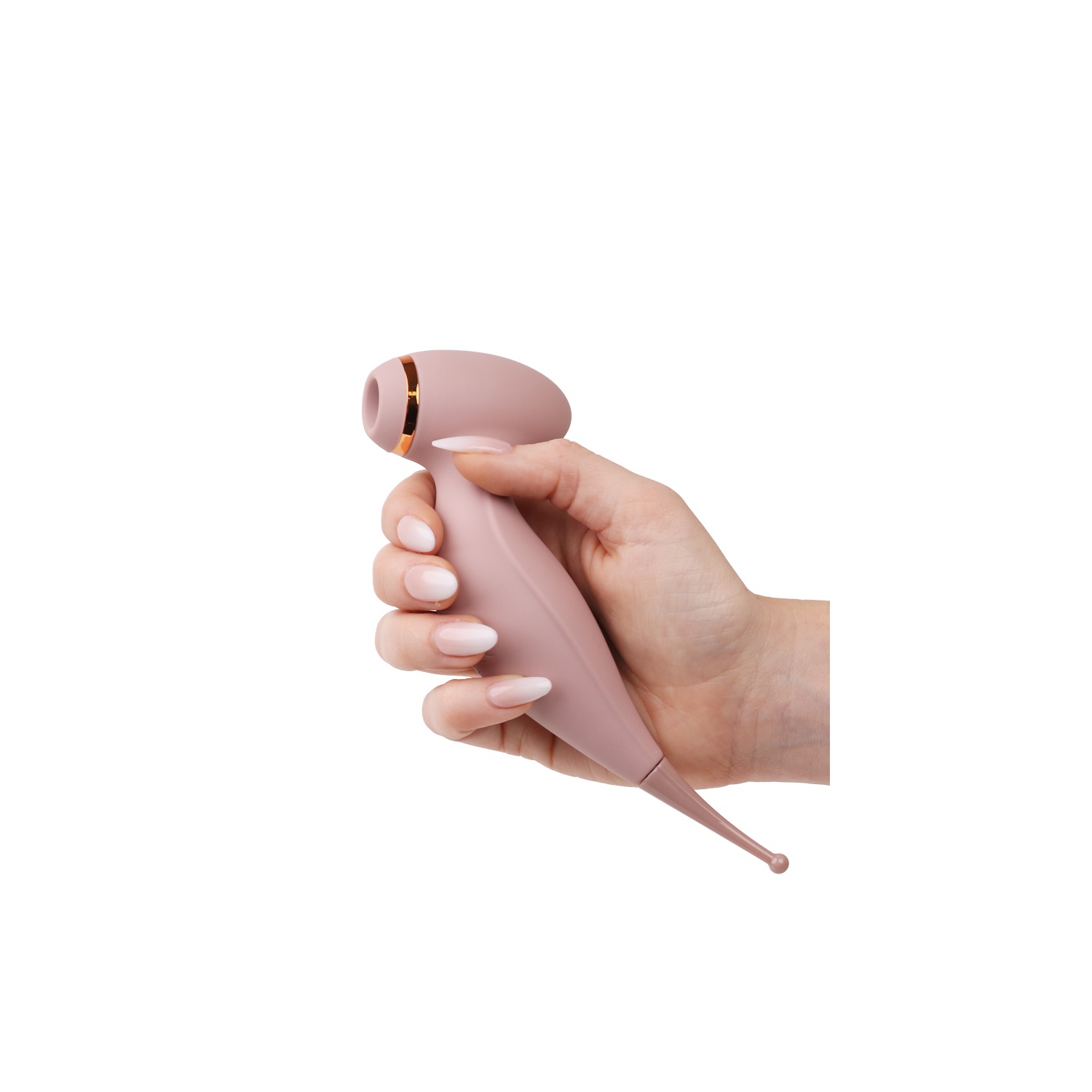 Stimulateur Air Pulse/G Spot d'Amour - Rose naturel parfait