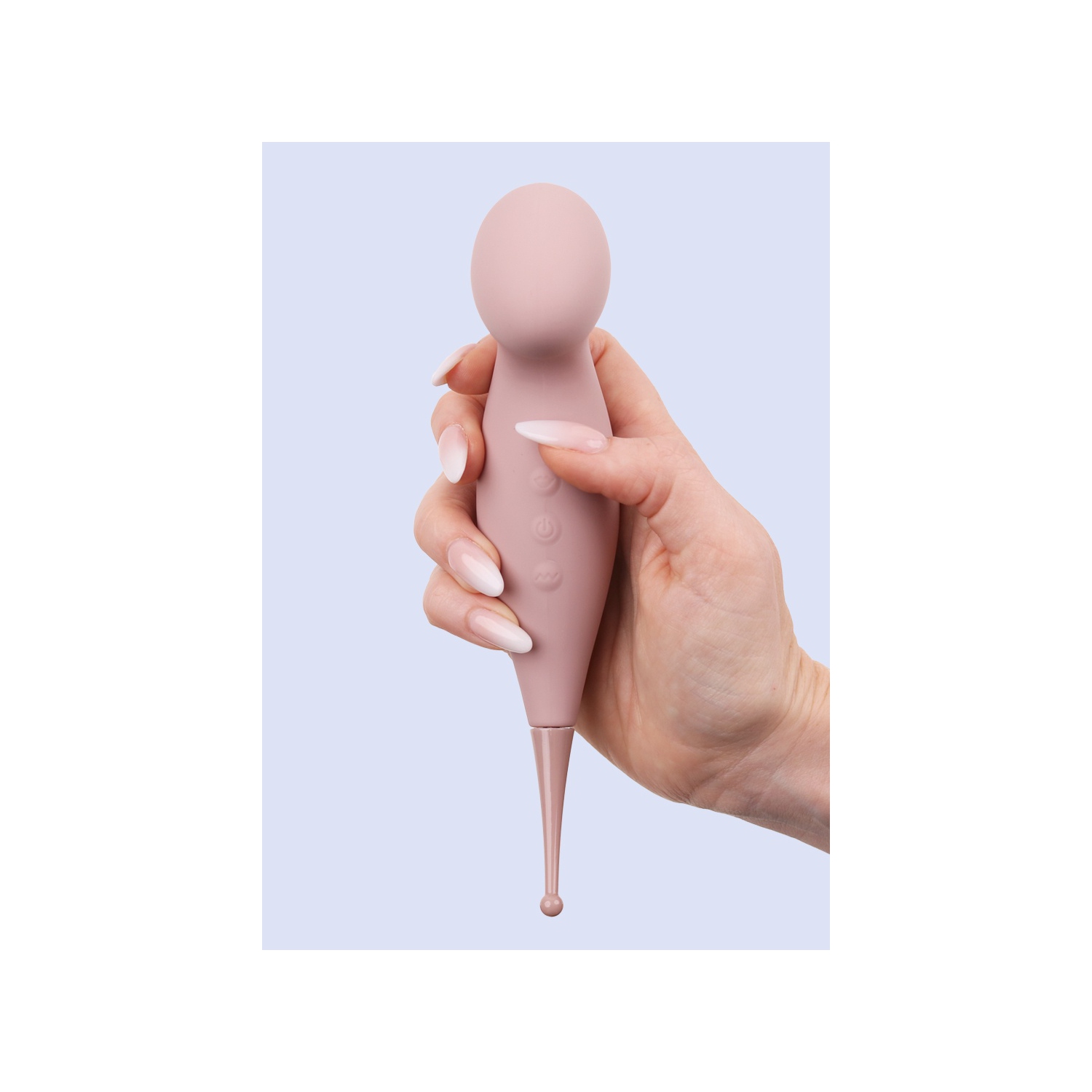 Stimulateur Air Pulse/G Spot d'Amour - Rose naturel parfait