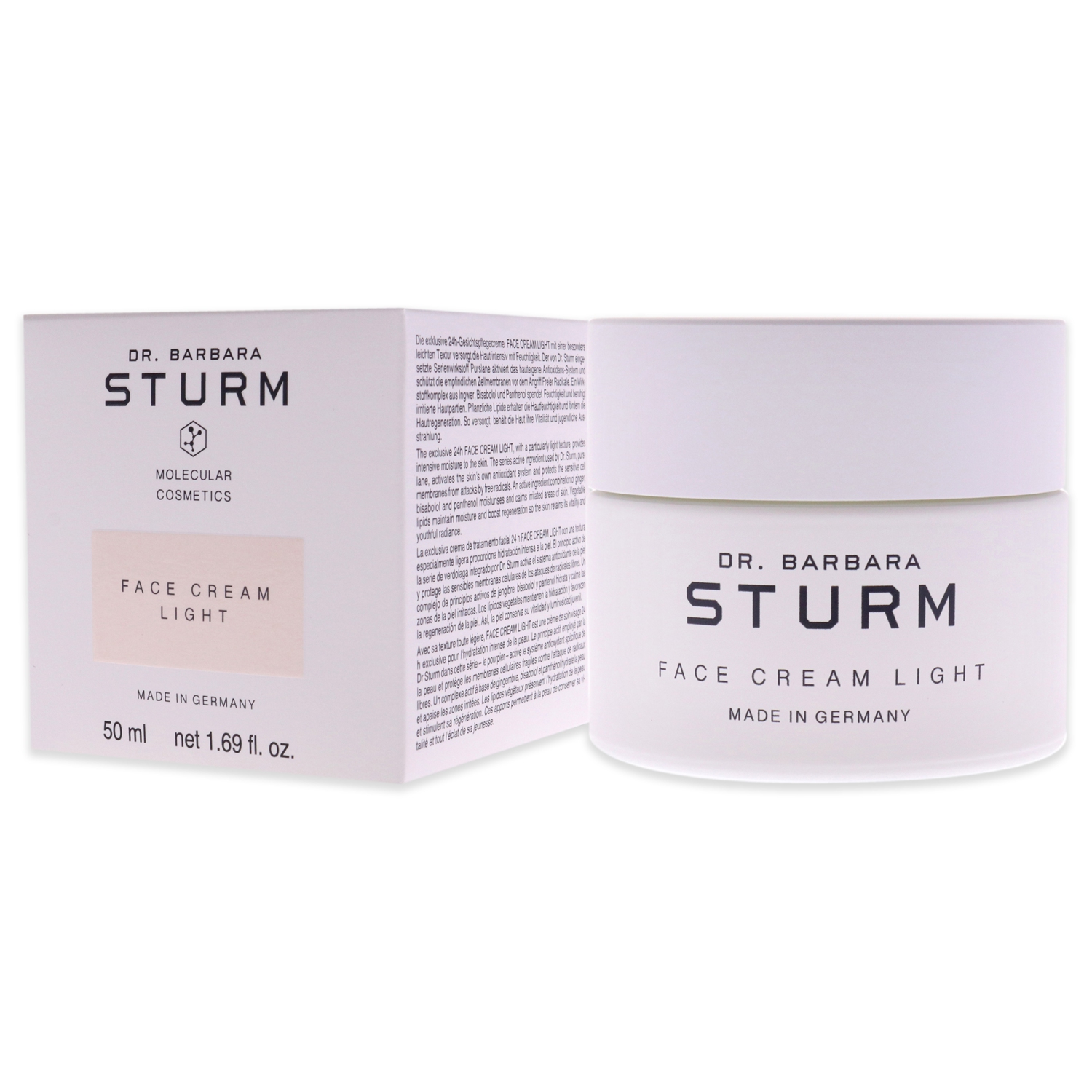 Face Cream Light by Dr. Barbara Sturm for Unisex - 1.69 oz Cream