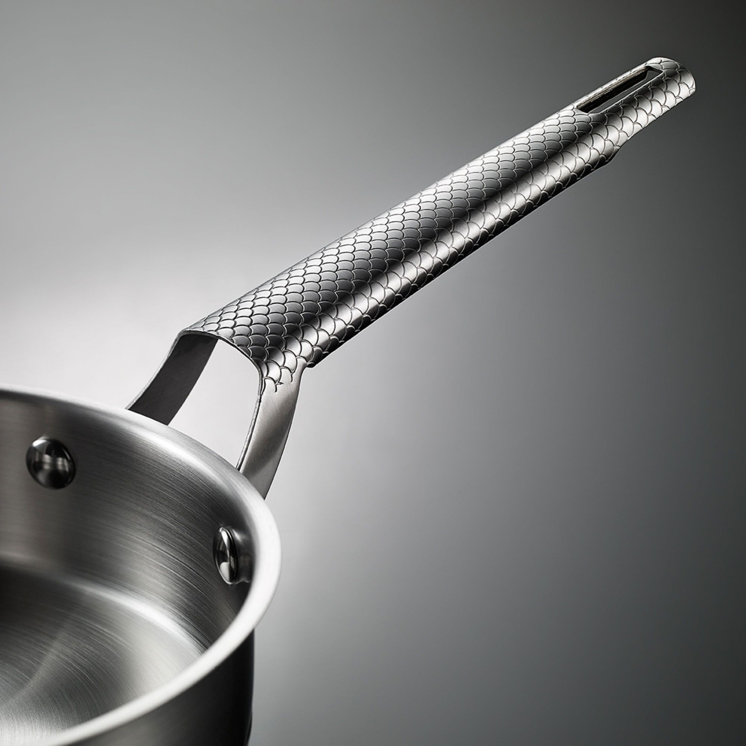 Starfrit the Rock Wave 2.3L Stainless Steel Saucepan