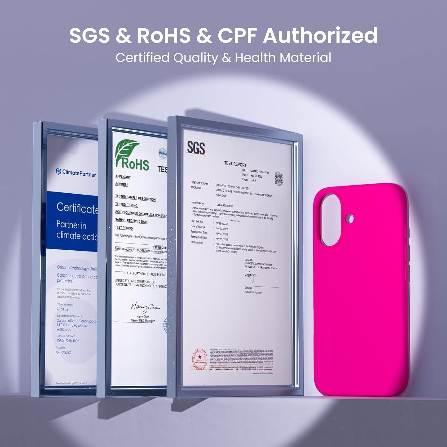 ORNARTO Compatible with iPhone 16 Plus Case 6.7",Liquid Silicone 3 Layers Full Covered Soft Gel Rubber Phone Case, Shockproof Protective Cover-Hot