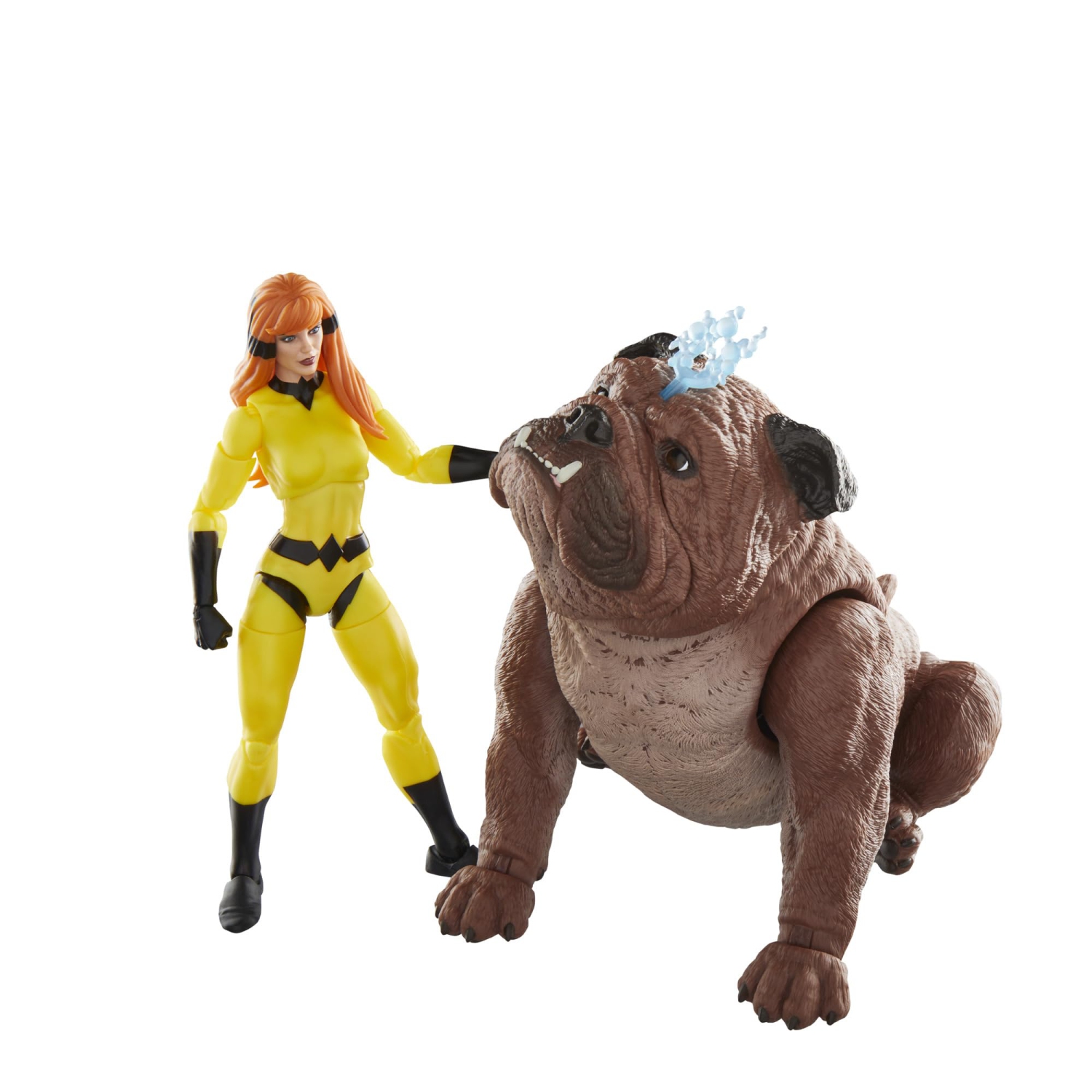 Marvel Legends Inhumans 6 Inch Action Figure 2-Pack - Crystal & Lockjaw