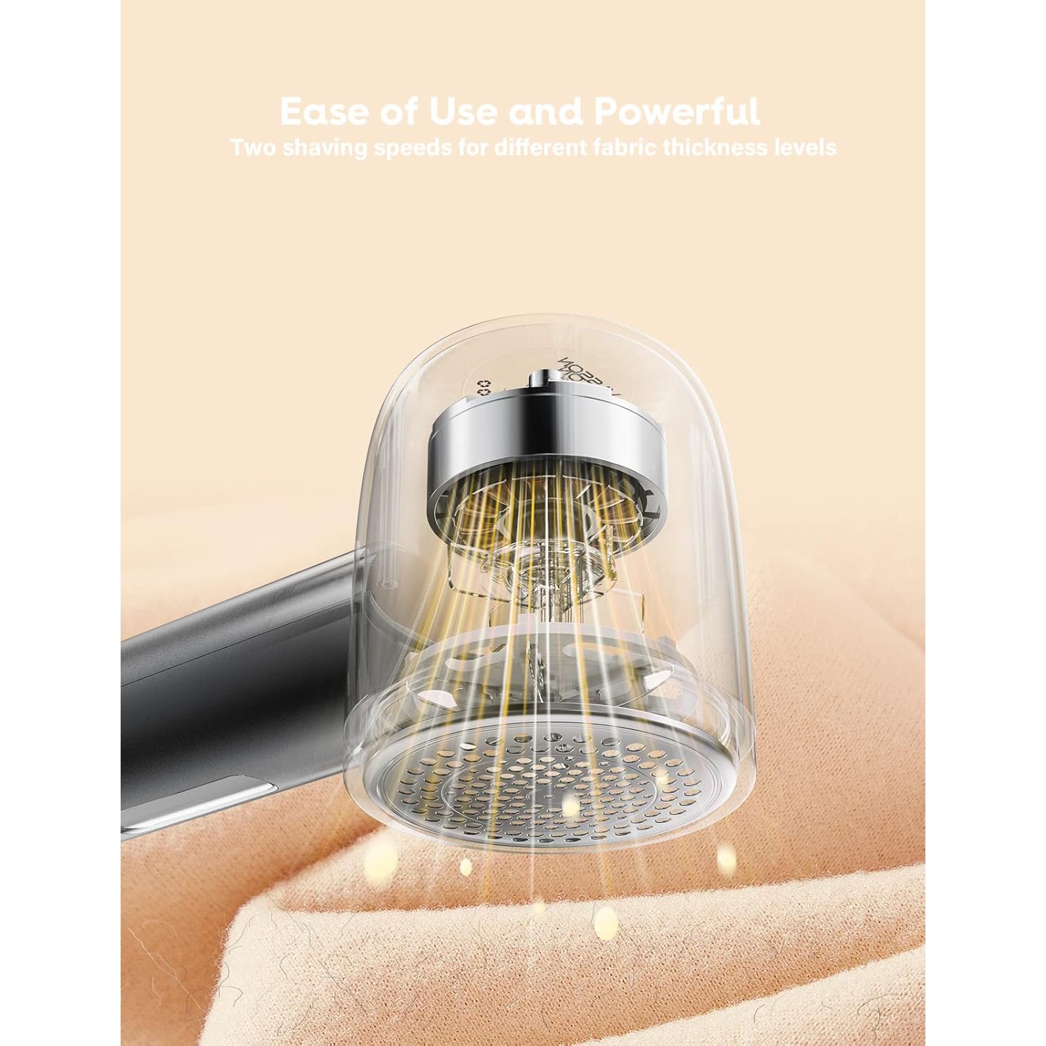 Rasoir à tissu, enlève-charpie électrique rechargeable, rasoirs à fil pour retirer les rasoirs à tête fraiseuse, ramasse-charpie, gris foncé