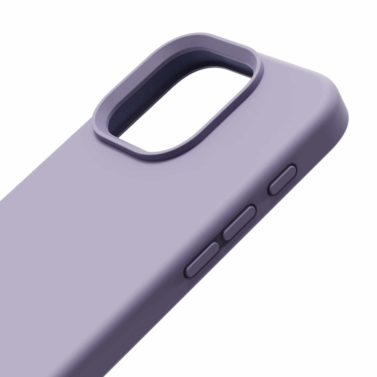 Étui en silicone avec MagSafe lavande de Blu Element pour iPhone 16 Pro Max - Mince, protecteur et élégant