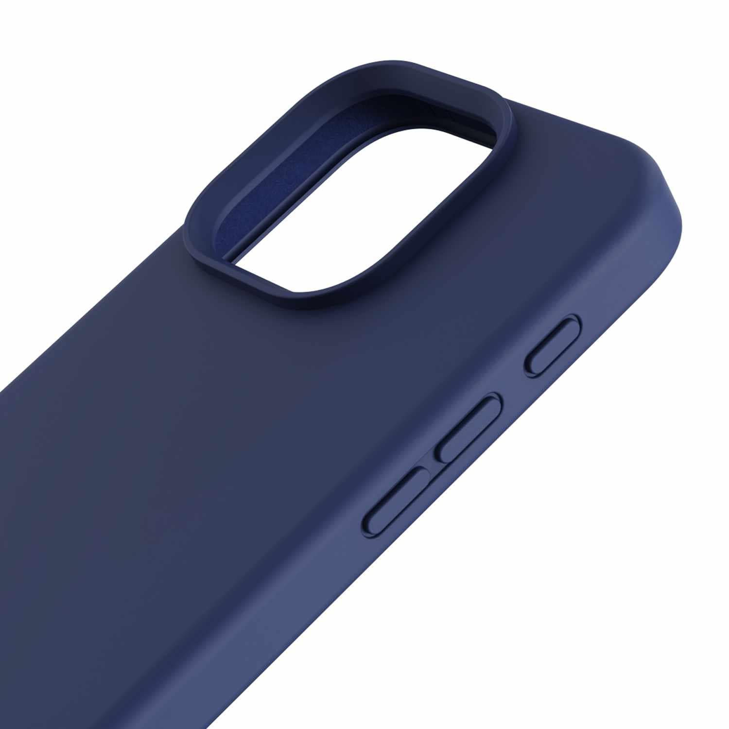 Blu Element Silicone Slim Case with MagSafe for iPhone 16 Pro Max - Navy