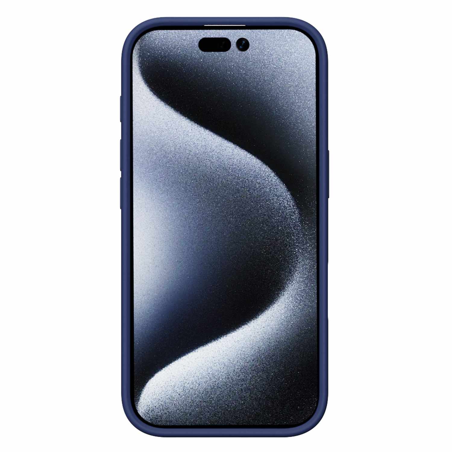 Blu Element Silicone Slim Case with MagSafe for iPhone 16 Pro Max - Navy