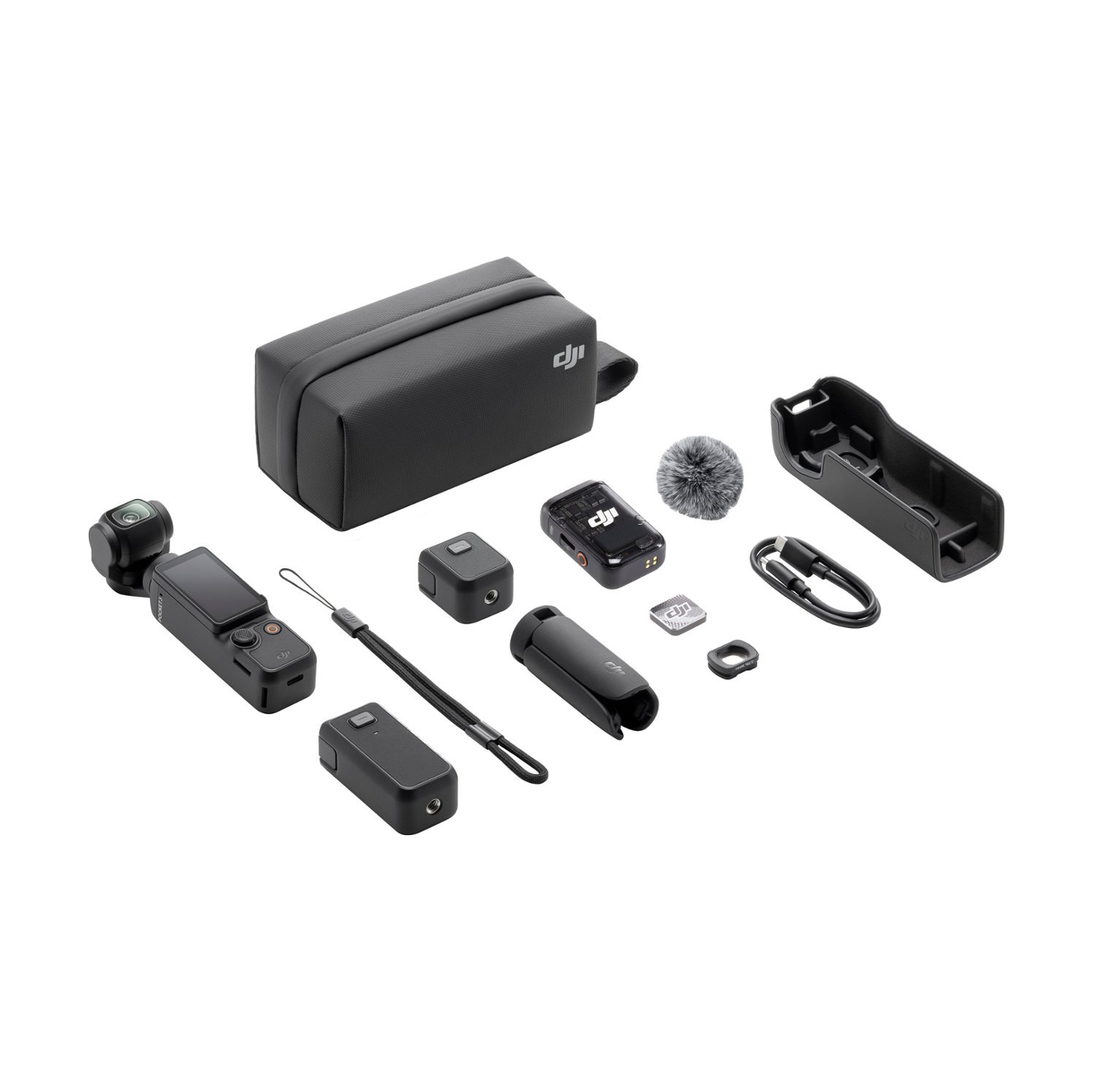 Open Box - DJI - Osmo Pocket 3 Creator Combo 3-Axis Stabilized 4K