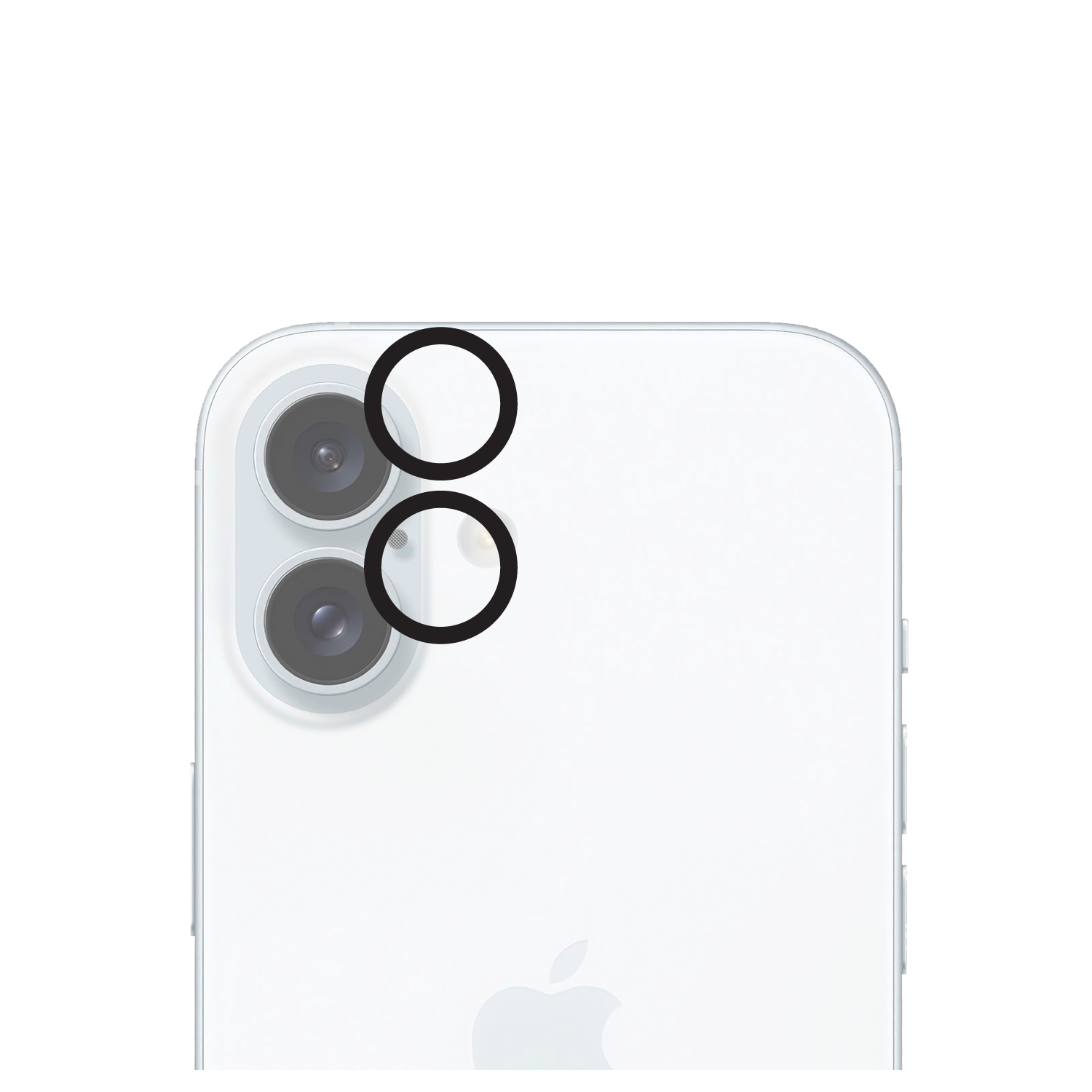 TUFF8 Eagle Eye Lens Camera Guard for iPhone 16 / iPhone 16 Plus