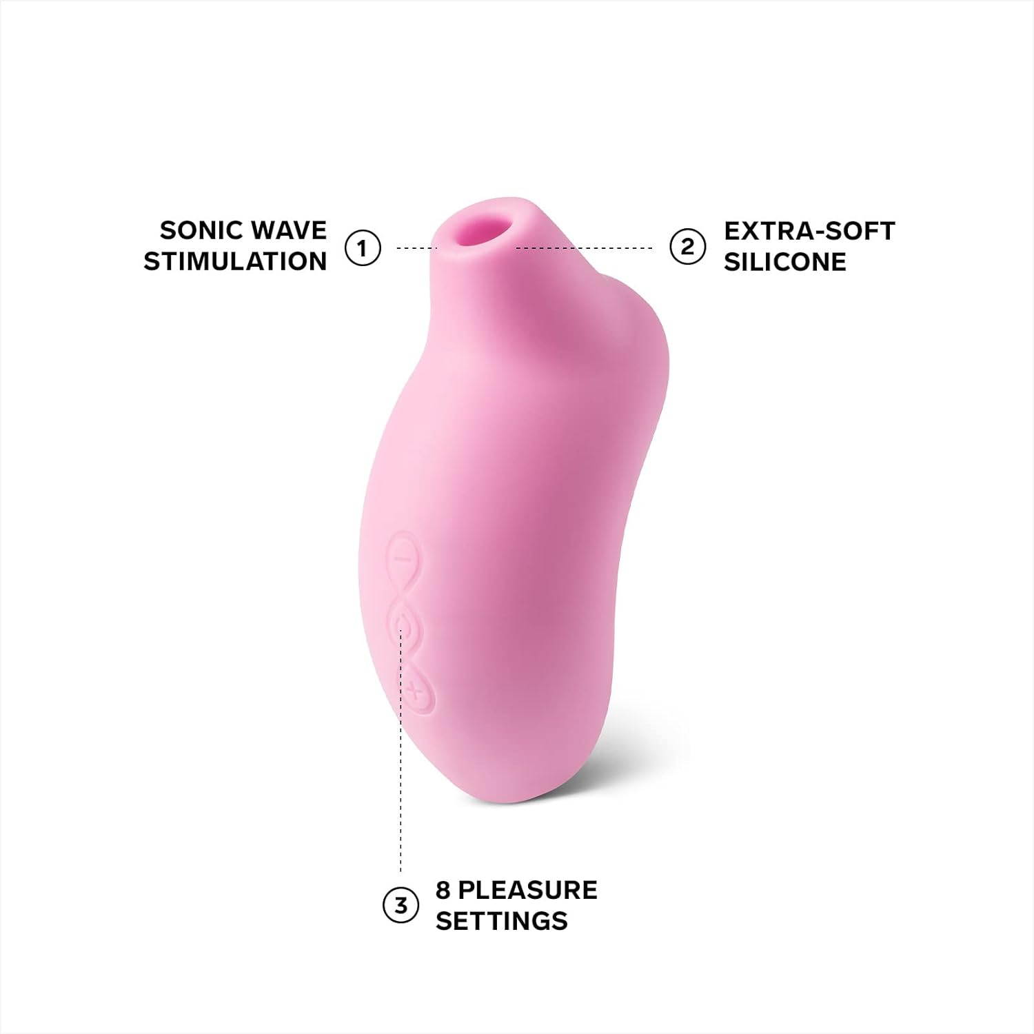 Lelo SONA Sonic Mini Massager - Pink