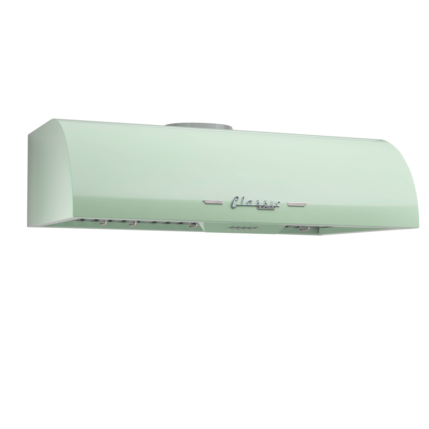 Unique Appliances&nbsp;Classic Retro 36-inch 700 CFM Ducted Under Cabinet Range Hood with LED Lighting in Summer Mint Green