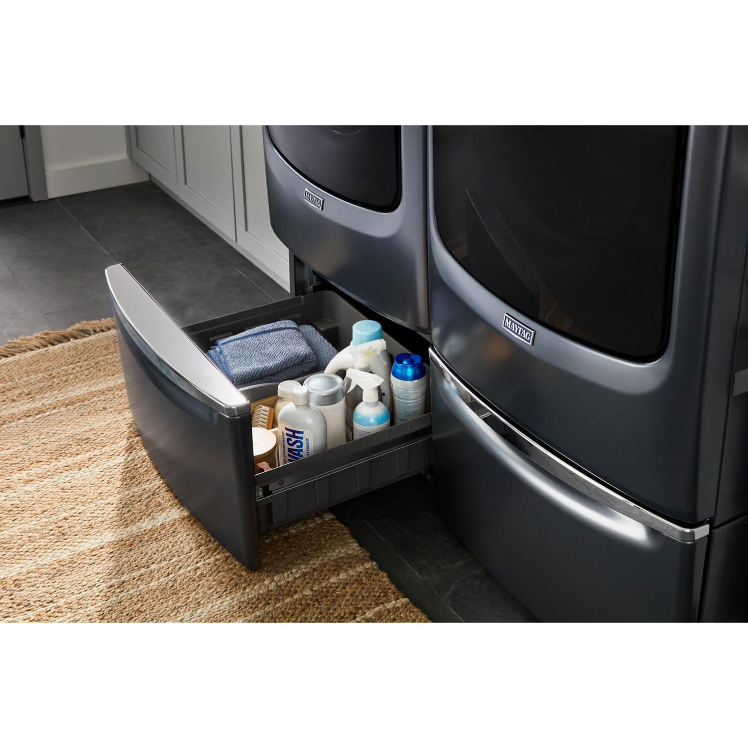 Maytag Pet Pro 7.4 Cu. Ft. Electric Steam Dryer - Midnight Steel