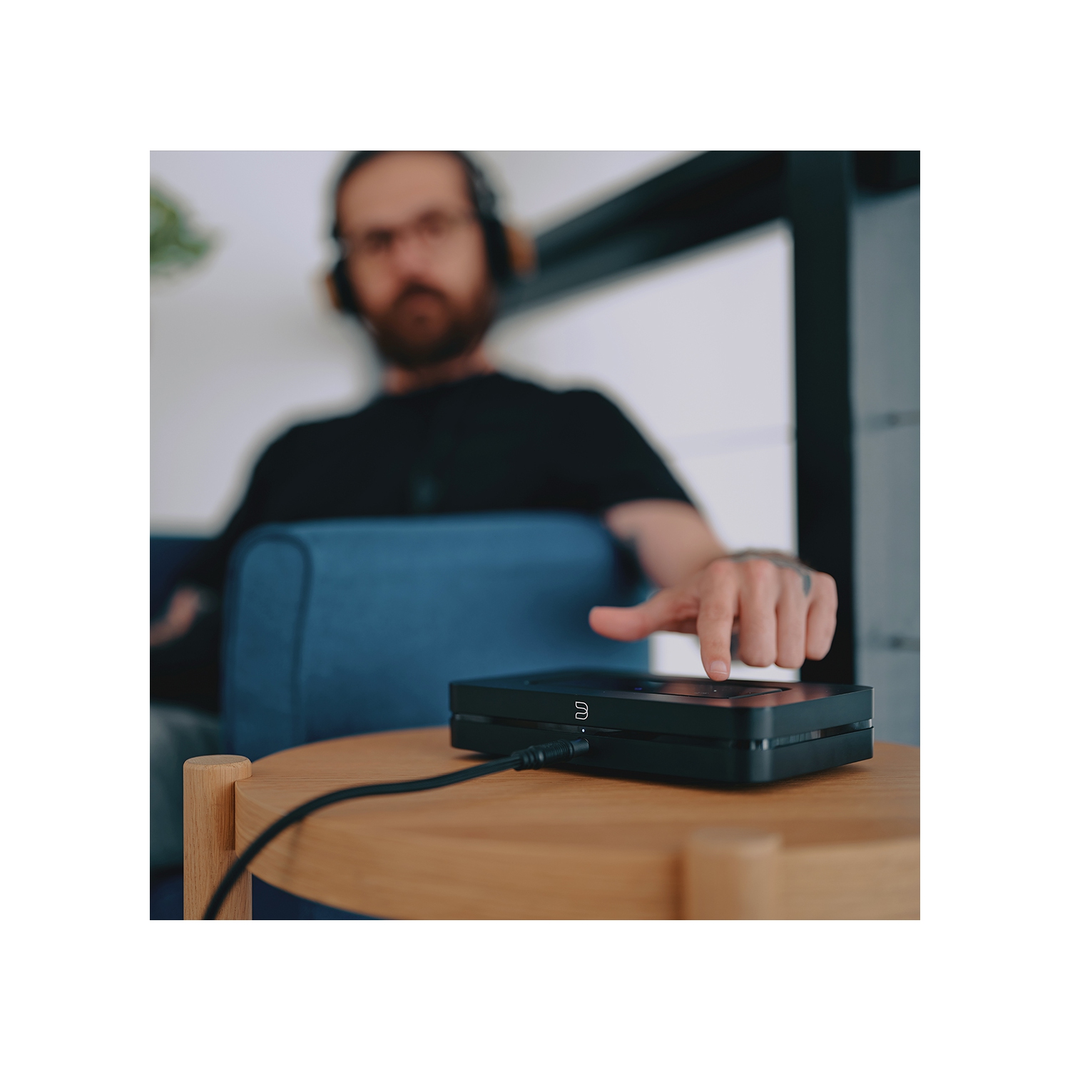 Bluesound NODE Wireless Hi-Res Performance Music Streamer with ESS Sabre HiFi DAC - Black