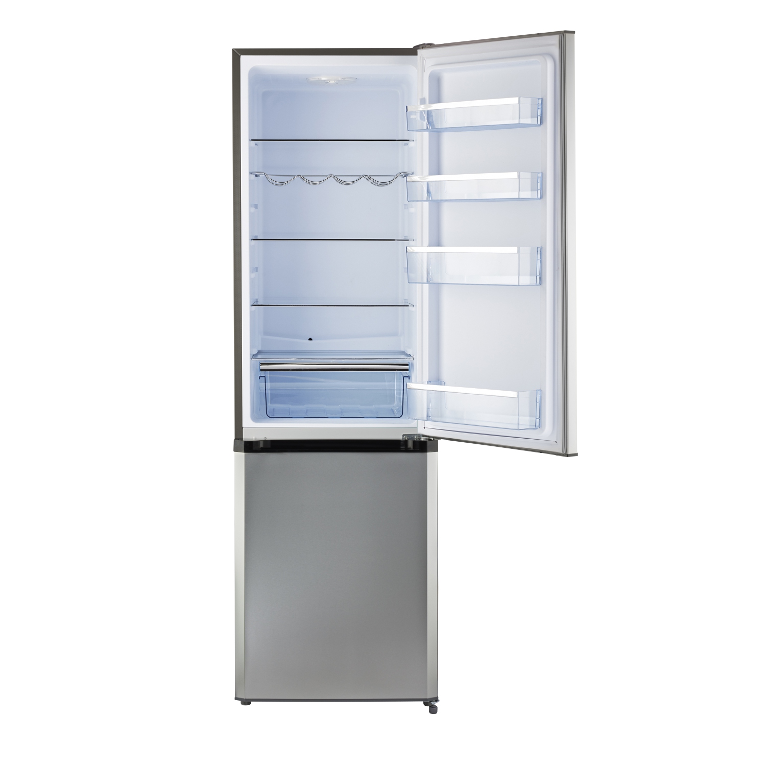 Électroménagers&nbsp;Prestige 22 po 8,7 pi3 d'unique avec Réfrigérateur à profondeur de comptoir à congélateur inférieur avec porte-bouteilles en