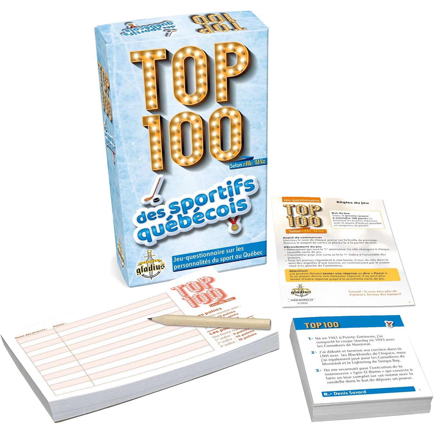 Gladius : Top 100 McDuff / Sporals québécois