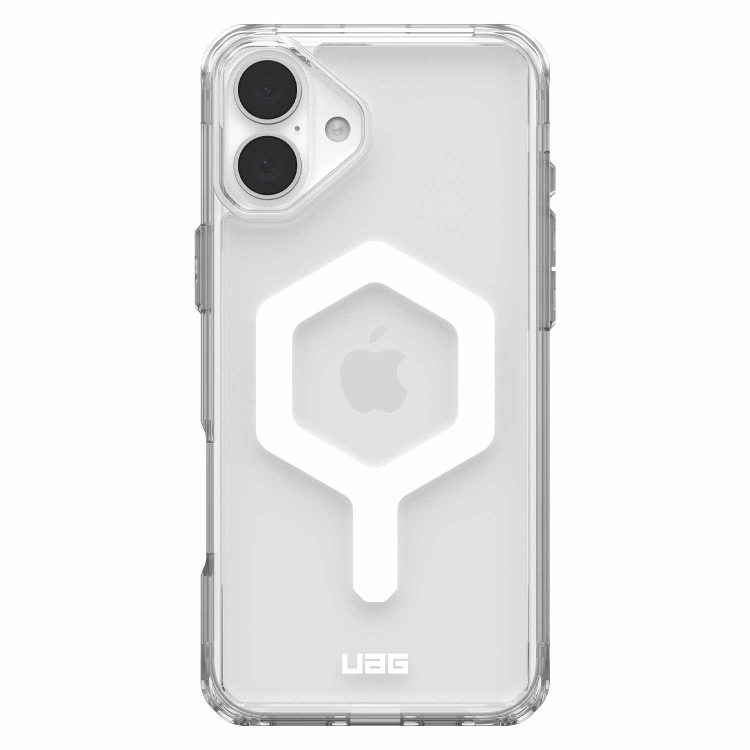 UAG Plyo MagSafe Rugged Case | Made for iPhone 16 Plus | Ice/White