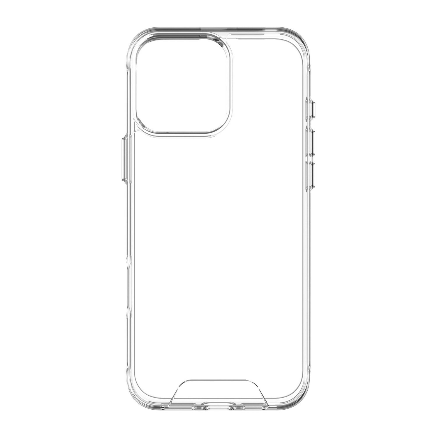 SnapECTRUM Clearly Slim iPhone 16 Pro Max Fitted Hard Shell Case - Translucent