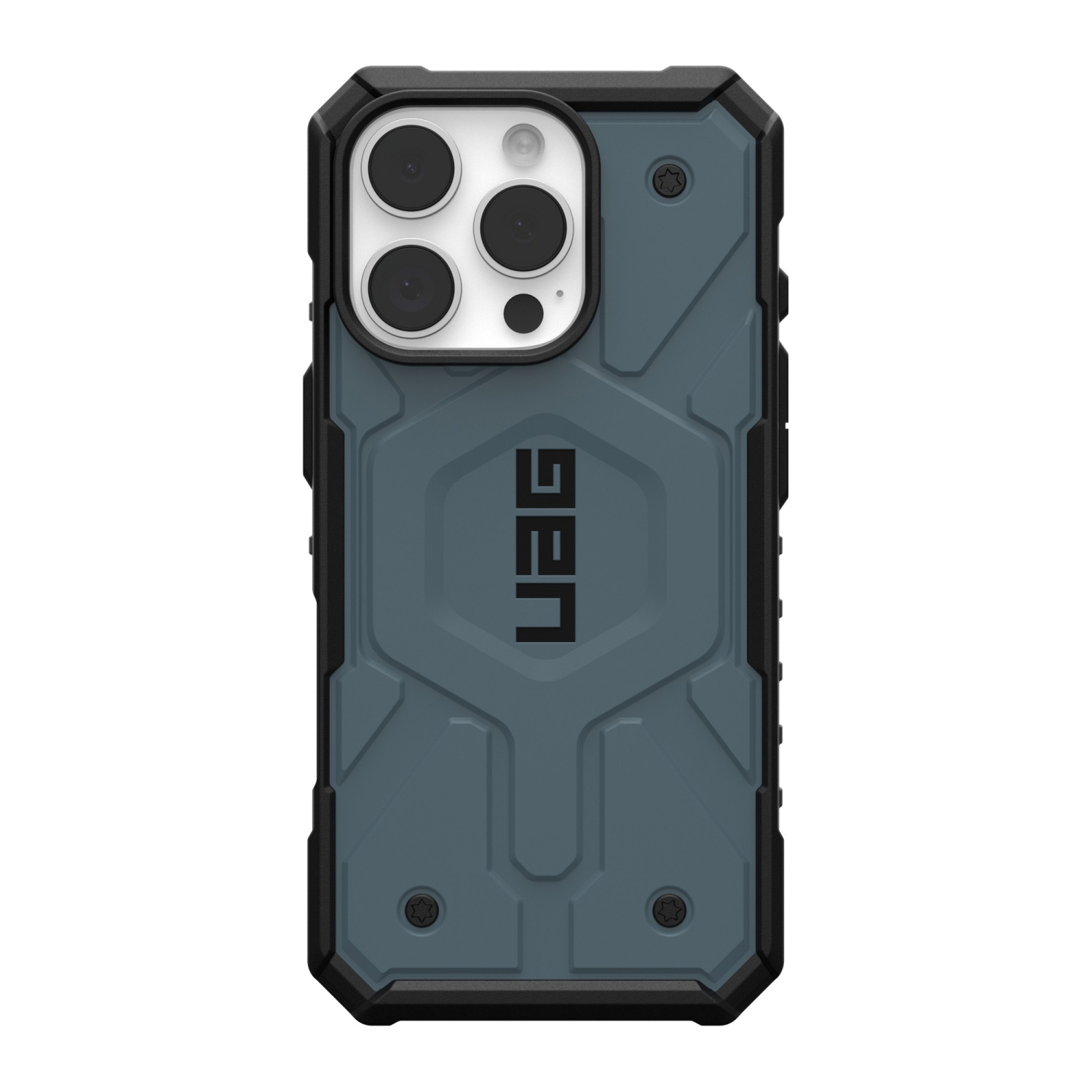 UAG Pathfinder MagSafe iPhone 16 Pro Fitted Hard Shell Case - Blue