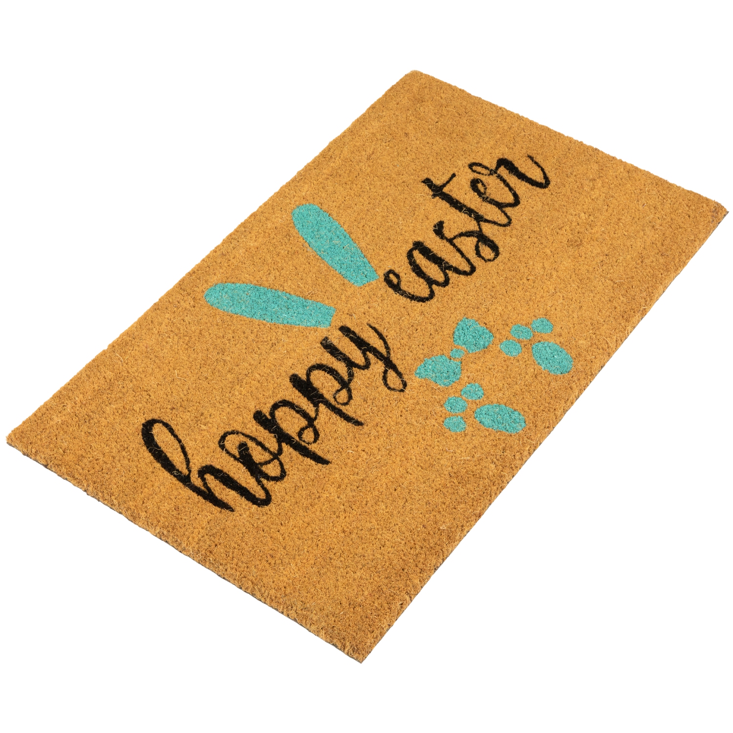 Tapis d'extérieur «&nbsp;Hoppy Easter&nbsp;» en fibre de coco naturelle, 18 x 30&nbsp;po