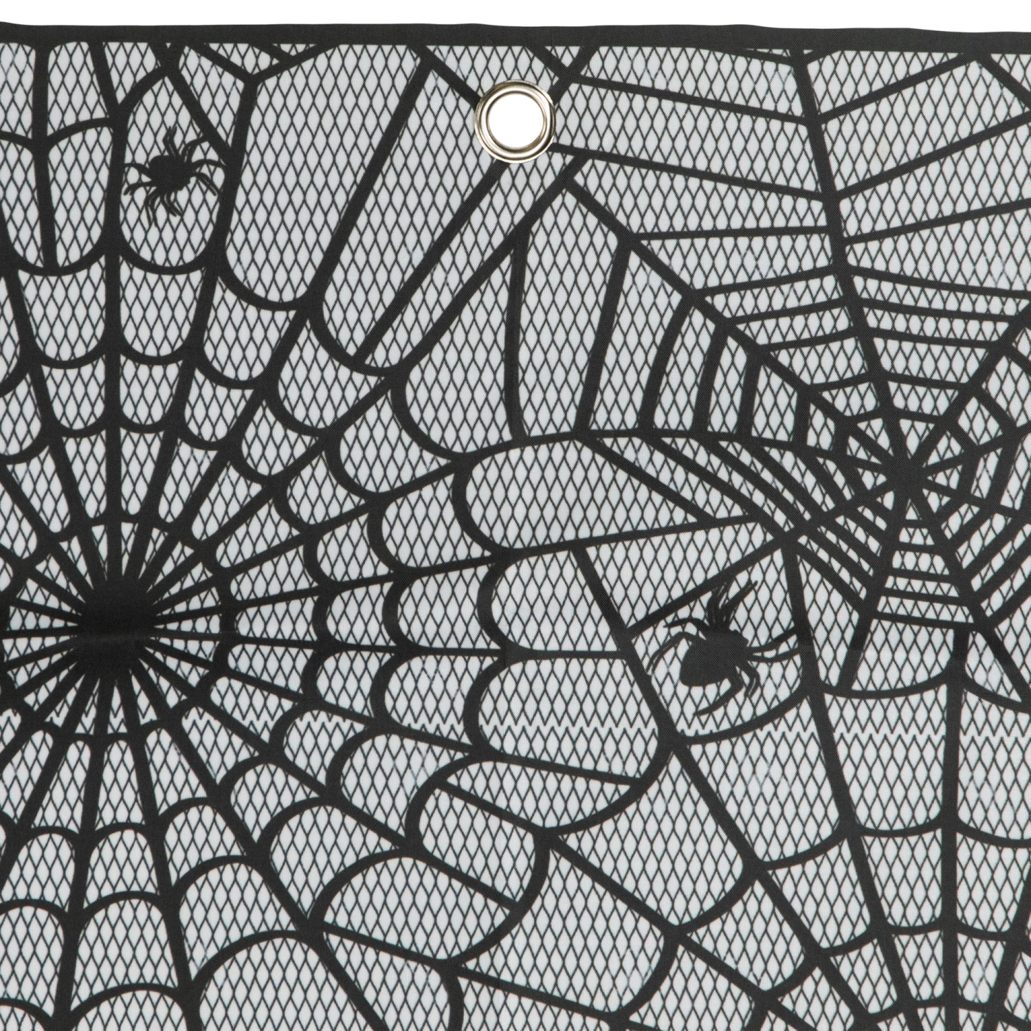 Décoration de cantonnière d'Halloween, toiles d'araignée et Bats – 5,25 pi