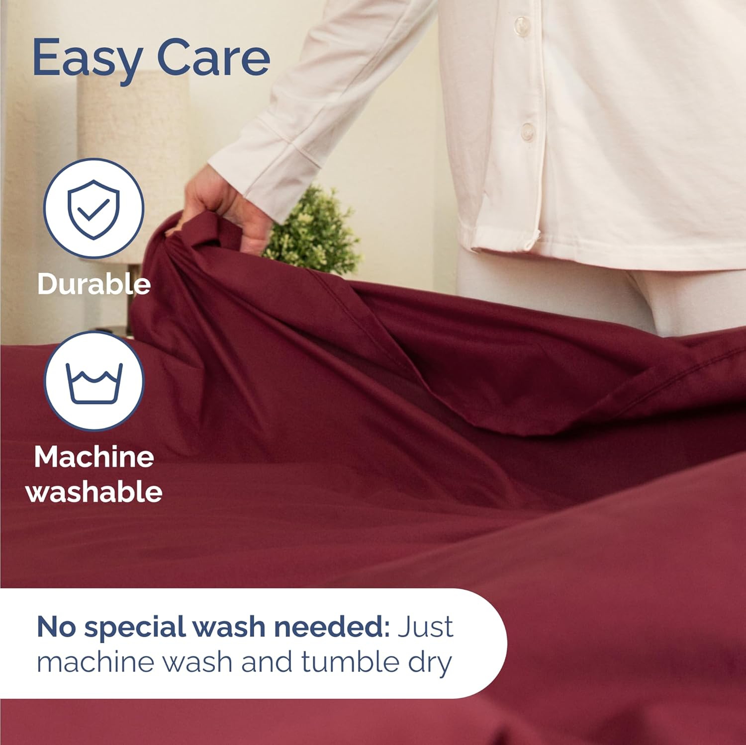 Twin Size 3 Piece Sheet Set - Comfy Breathable & Cooling Sheets - Hotel Luxury Bed Sheets-Deep Pockets, Easy-Fit, Extra Soft & Wrinkle Free Sheets -