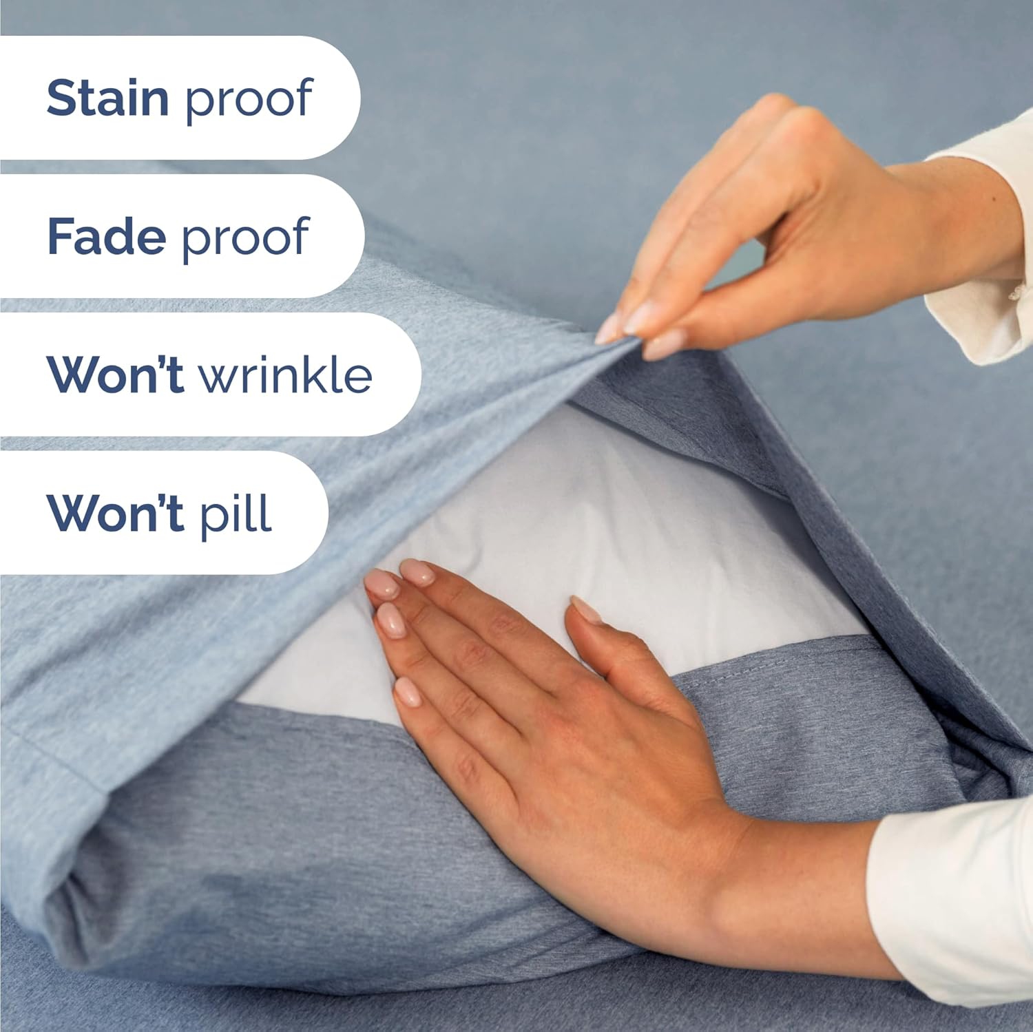 Twin Size 3 Piece Sheet Set - Comfy Breathable & Cooling Sheets - Hotel Luxury Bed Sheets-Deep Pockets, Easy-Fit, Soft & Wrinkle Free Sheets -