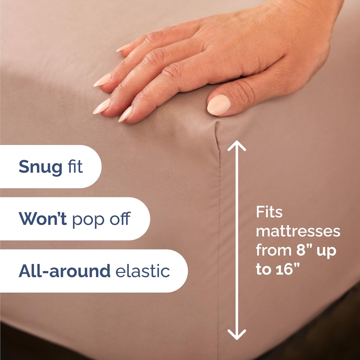 Twin Size 3 Piece Sheet Set - Comfy Breathable & Cooling Sheets - Hotel Luxury Bed Sheets - Deep Pockets, Easy-Fit, Extra Soft & Wrinkle Free Sheets