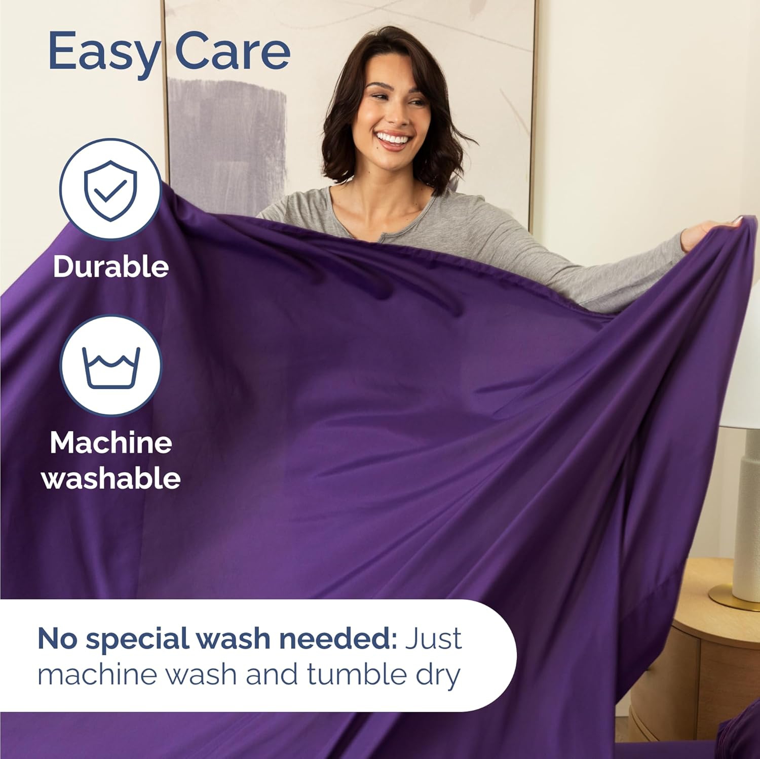 Twin Size 3 Piece Sheet Set - Comfy Breathable & Cooling Sheets - Hotel Luxury Bed Sheets - Deep Pockets, Easy-Fit, Extra Soft & Wrinkle Free Sheets