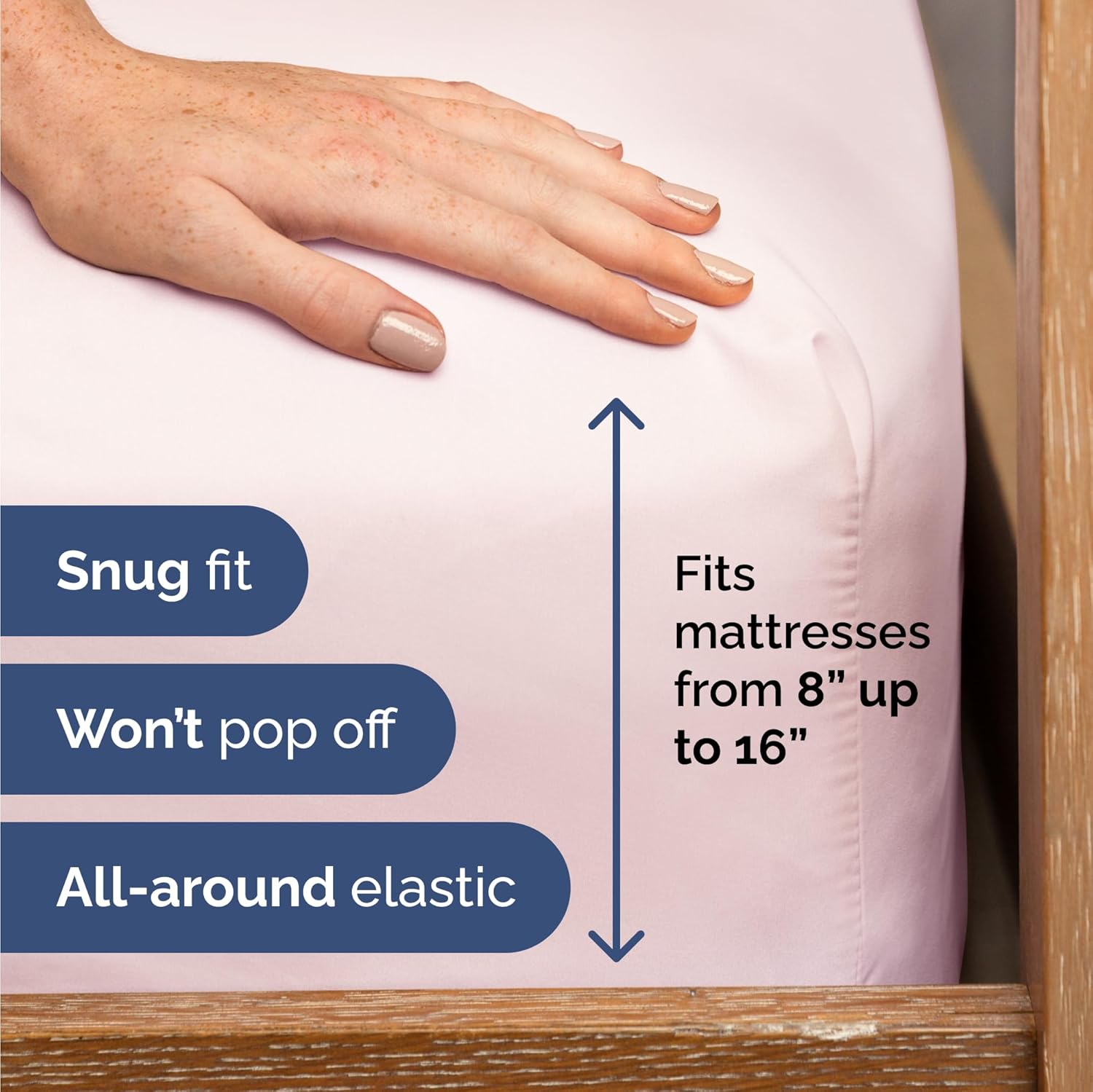 Twin Size 3 Piece Sheet Set - Comfy Breathable & Cooling Sheets - Hotel Luxury Bed Sheets-Deep Pockets, Easy-Fit, Soft & Wrinkle Free Sheets -