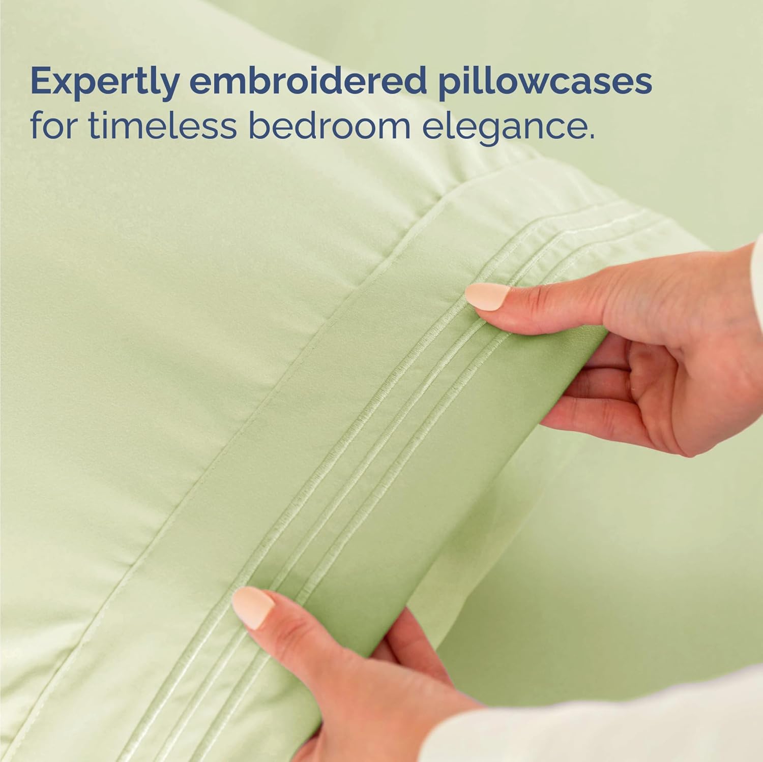 Twin Size 3 Piece Sheet Set-Comfy Breathable & Cooling Sheets - Hotel Luxury Bed Sheets -Deep Pockets, Easy-Fit, Soft & Wrinkle Free Sheets- Light