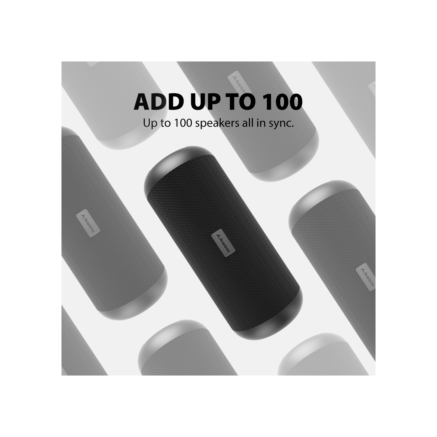 Avantree Harmony 2 - [Bluetooth Version] Advanced Multi-Room Wireless Stereo Speakers System with Bluetooth & Wired Input Options