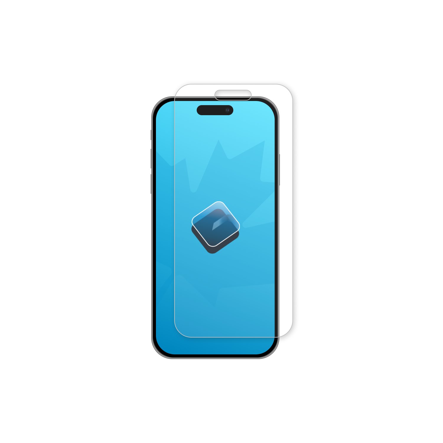 Ghost Armor iPhone 16 Plus Screen Protector - Military Grade Polyurethane - Lifetime Replacements