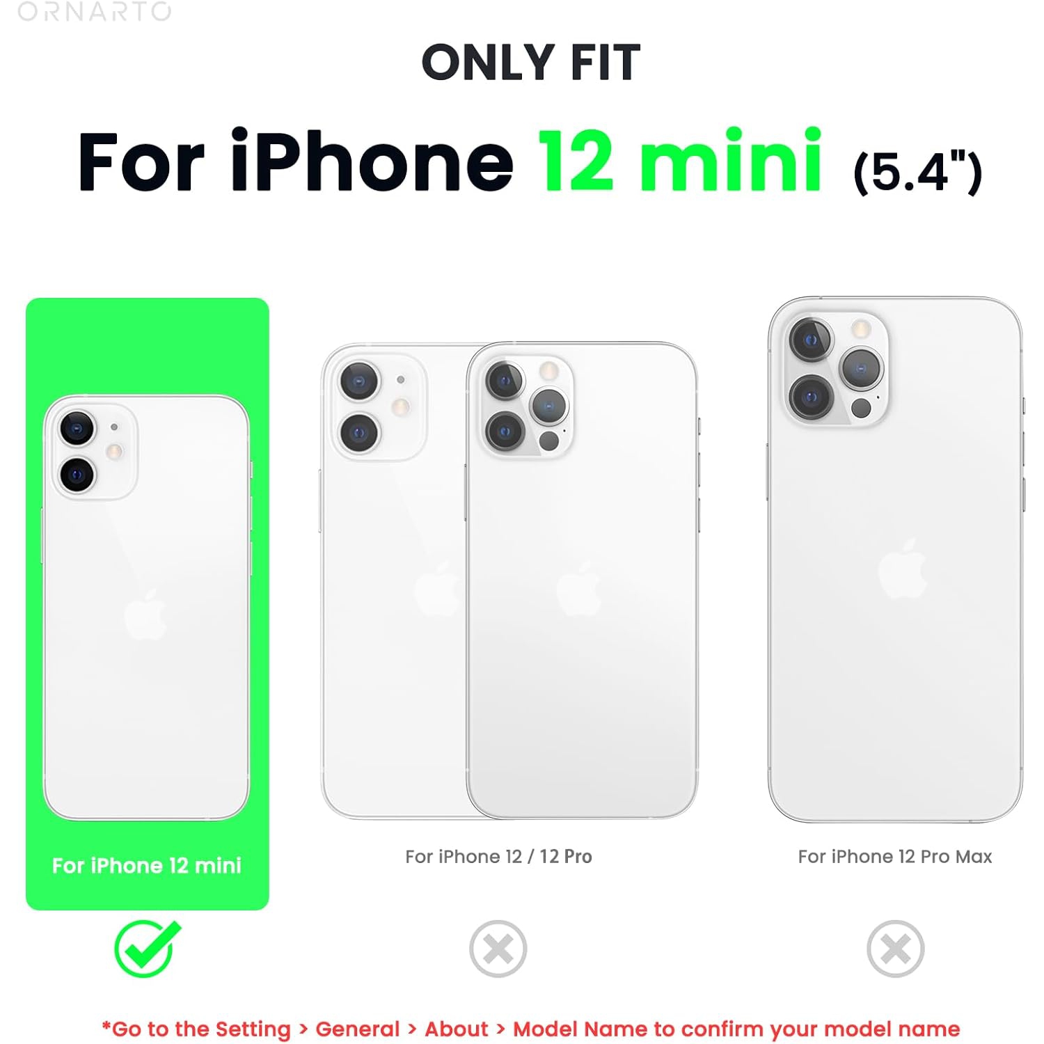 ORNARTO Compatible with iPhone 12 Mini Case, Slim Liquid Silicone 3 Layers Full Covered Soft Gel Rubber with Microfiber Case Cover 5.4 inch- Pink