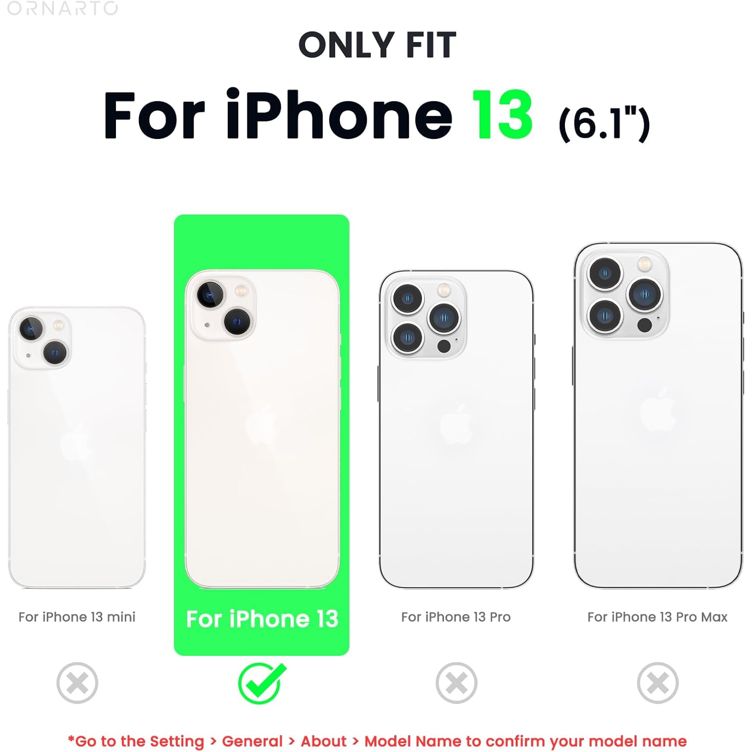 ORNARTO Compatible with iPhone 13 Case 6.1, Slim Liquid Silicone 3 Layers Full Covered Soft Gel Rubber Case Cover 6.1 inch-Blue