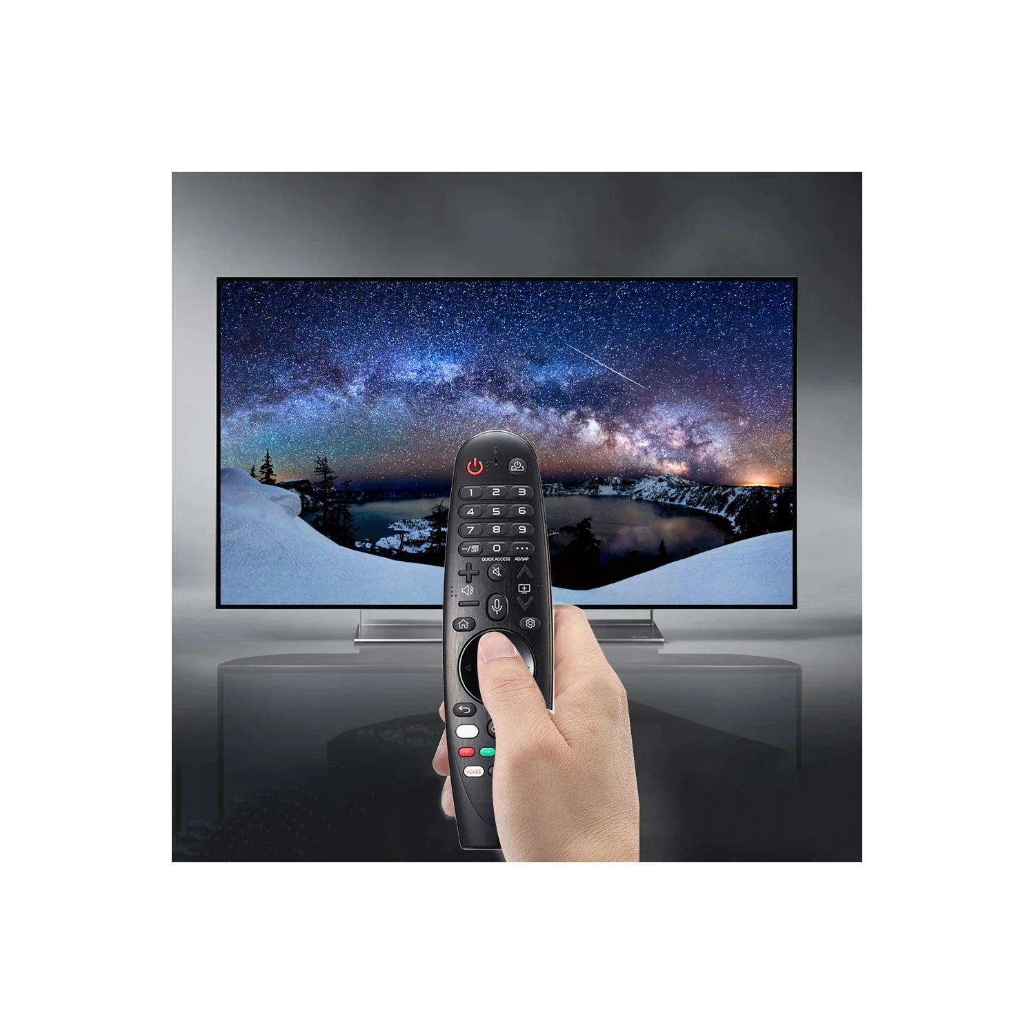 Magic Voice TV Remote AKB75855501 AN-MR20GA for OLED UHD QNED NanoCell 4K 8K Magic Voice Remote for Smart TV AN-MR20GA MR19BA