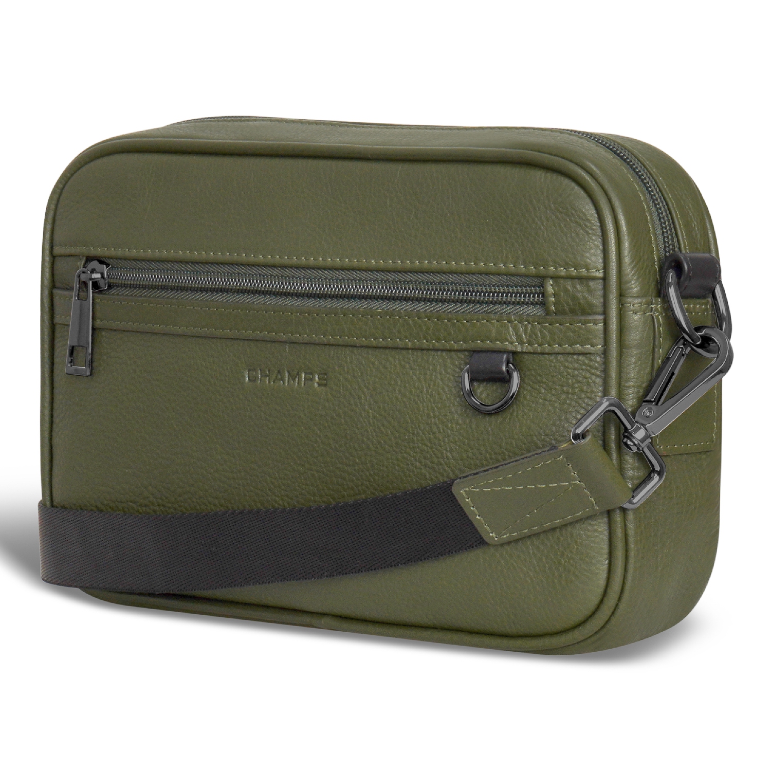 Sac en cuir pour appareil photo Onyx de CHAMPS