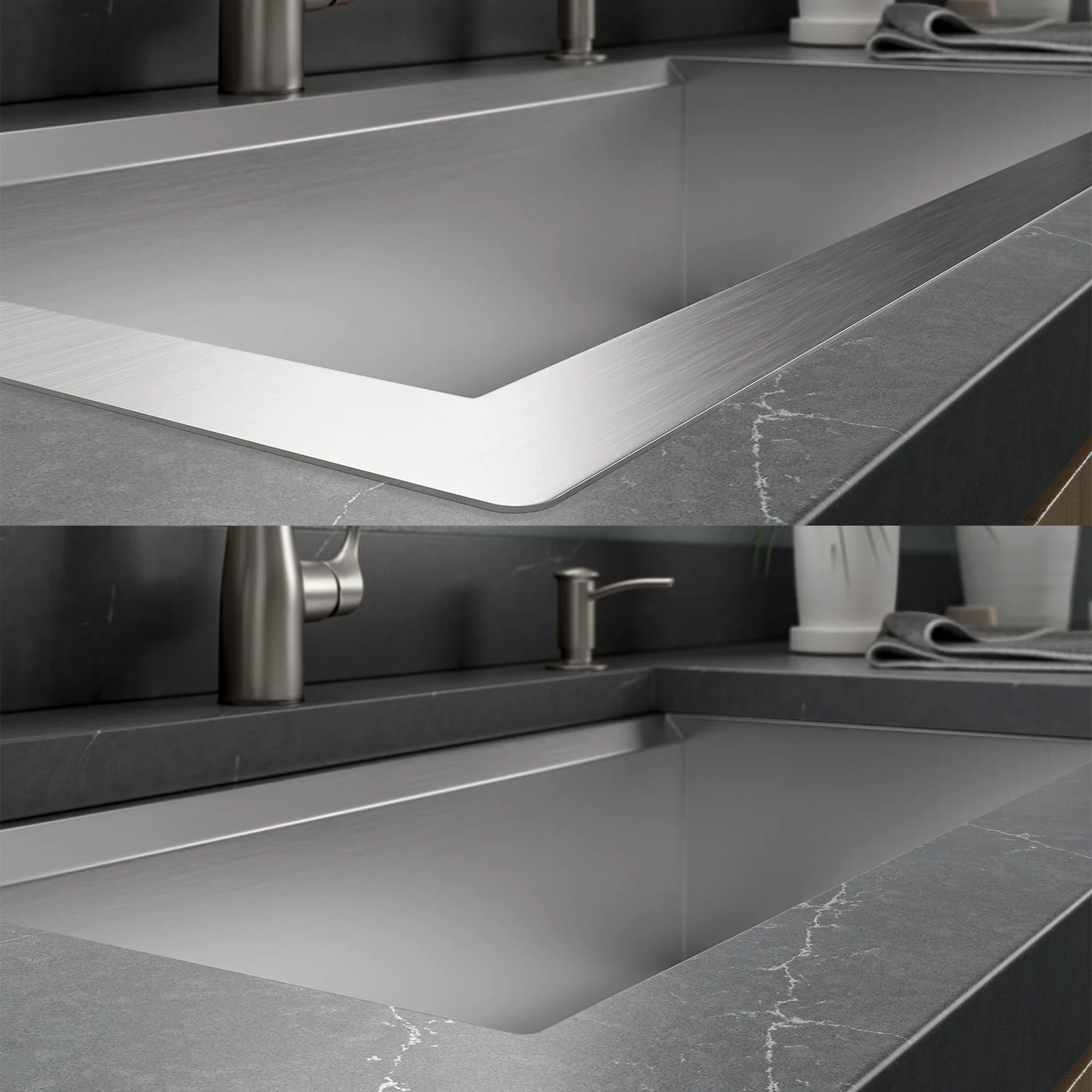 Kohler 33" Wide Pro-Inspired Kitchen Sink Kit w/ Cutting Board + Faucet