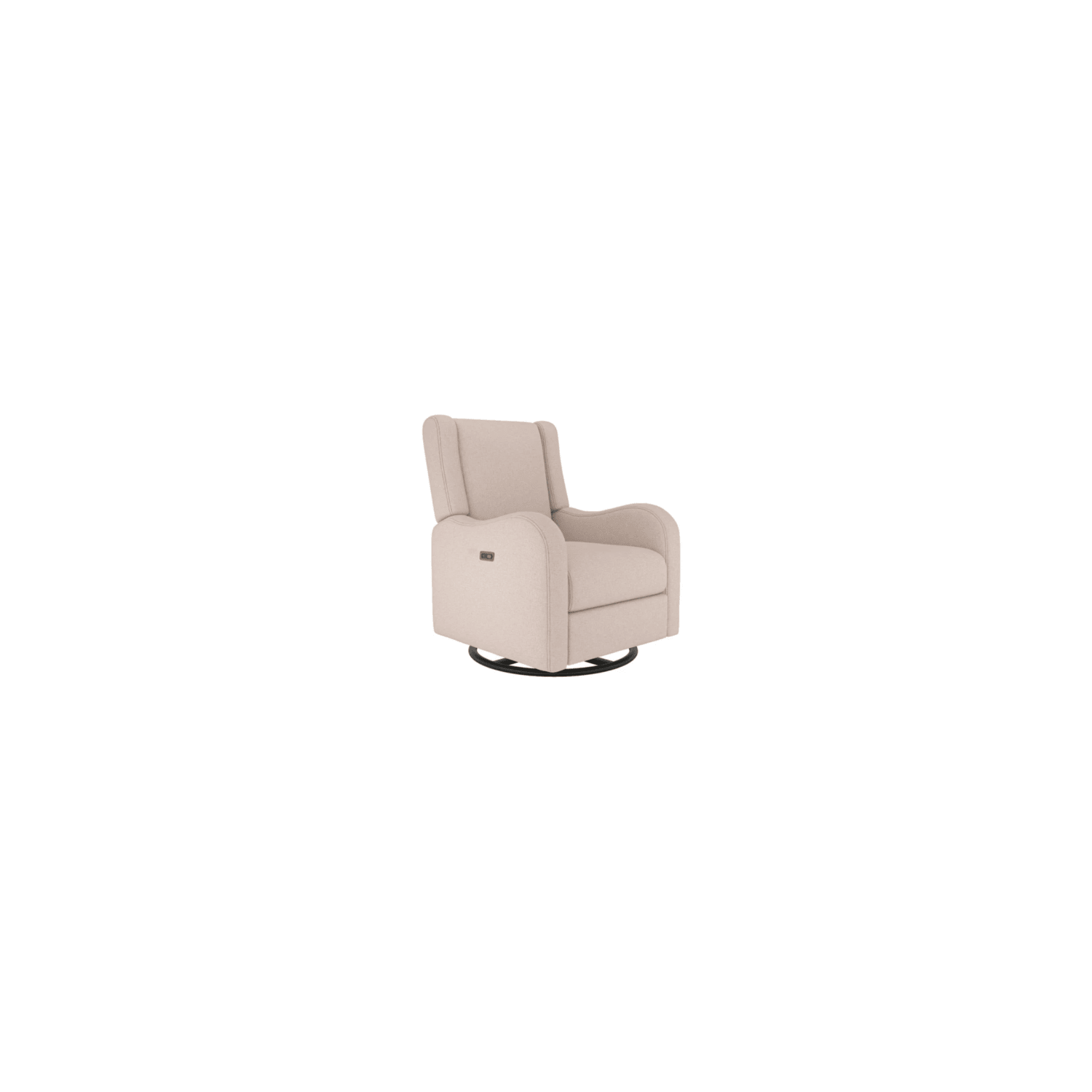 Fauteuil coulissant électrique Alice Nursery de l'il Angels, fauteuil inclinable à oreilles, pivotant/chargement USB, et confort optimal pour la