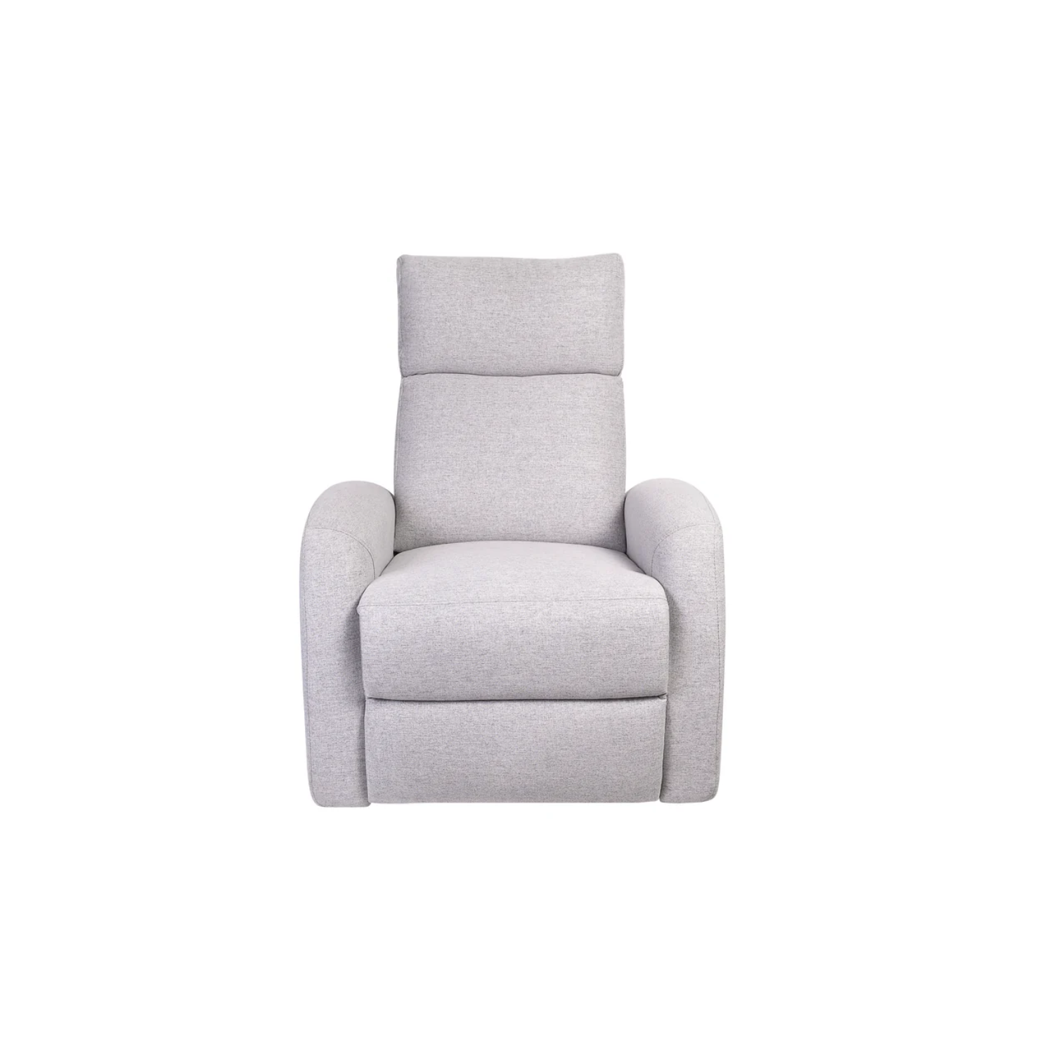 L'il Angels Serena Triple Power Glider, Award-Winning Comfort with Adjustable Headrest, Lumbar Support, and USB Charging - Grey