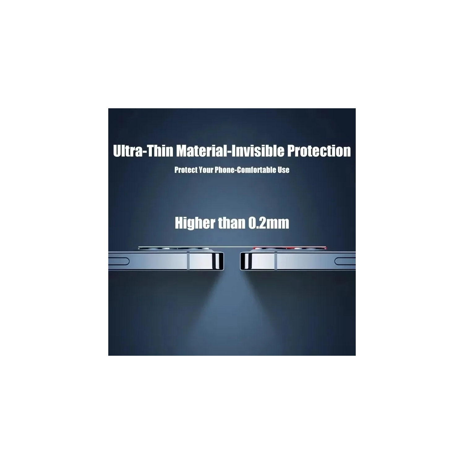 2 Pack Camera Lens Protector Compatible with iPhone 16 9H Tempered Glass Camera Protector, Scratch Resistant, Case Friendly Lens Cover Camera Glass