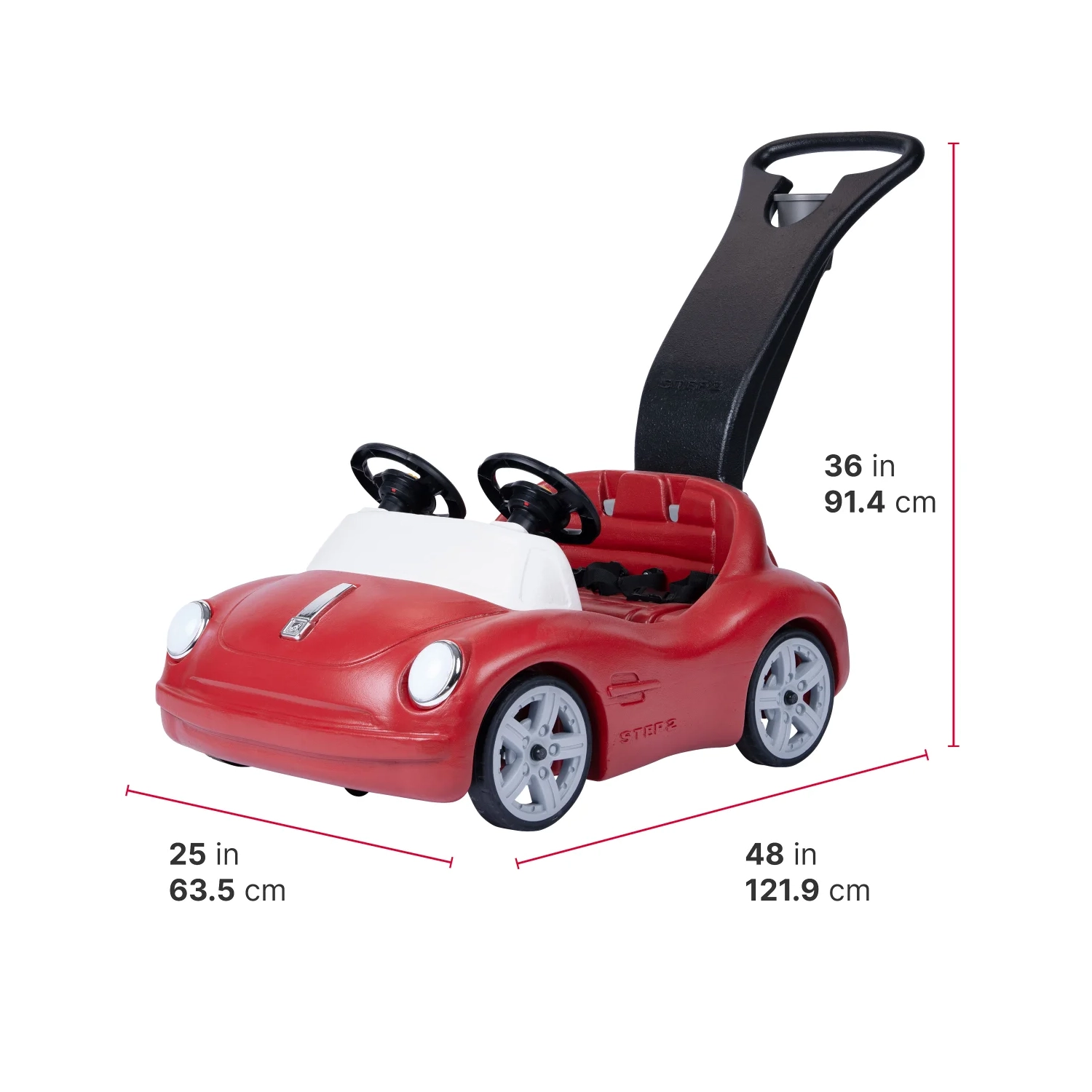 Step 2 Side-by-Side Push Around Roadster