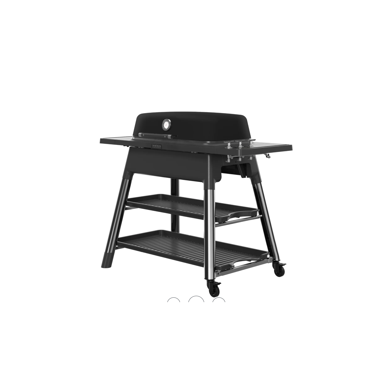 Barbecue au gaz noir à 3 brûleurs Everdure Furnace